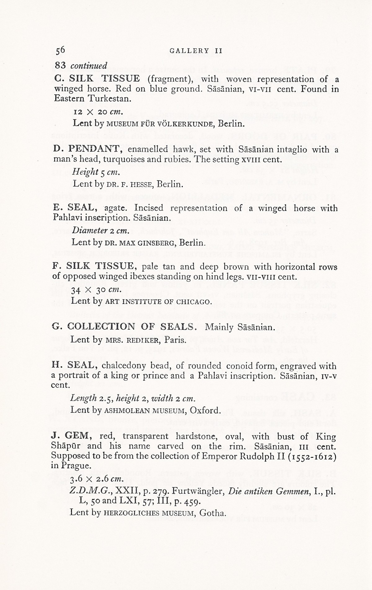 Page 84 of 1931 - International Exhibition of Persian Art