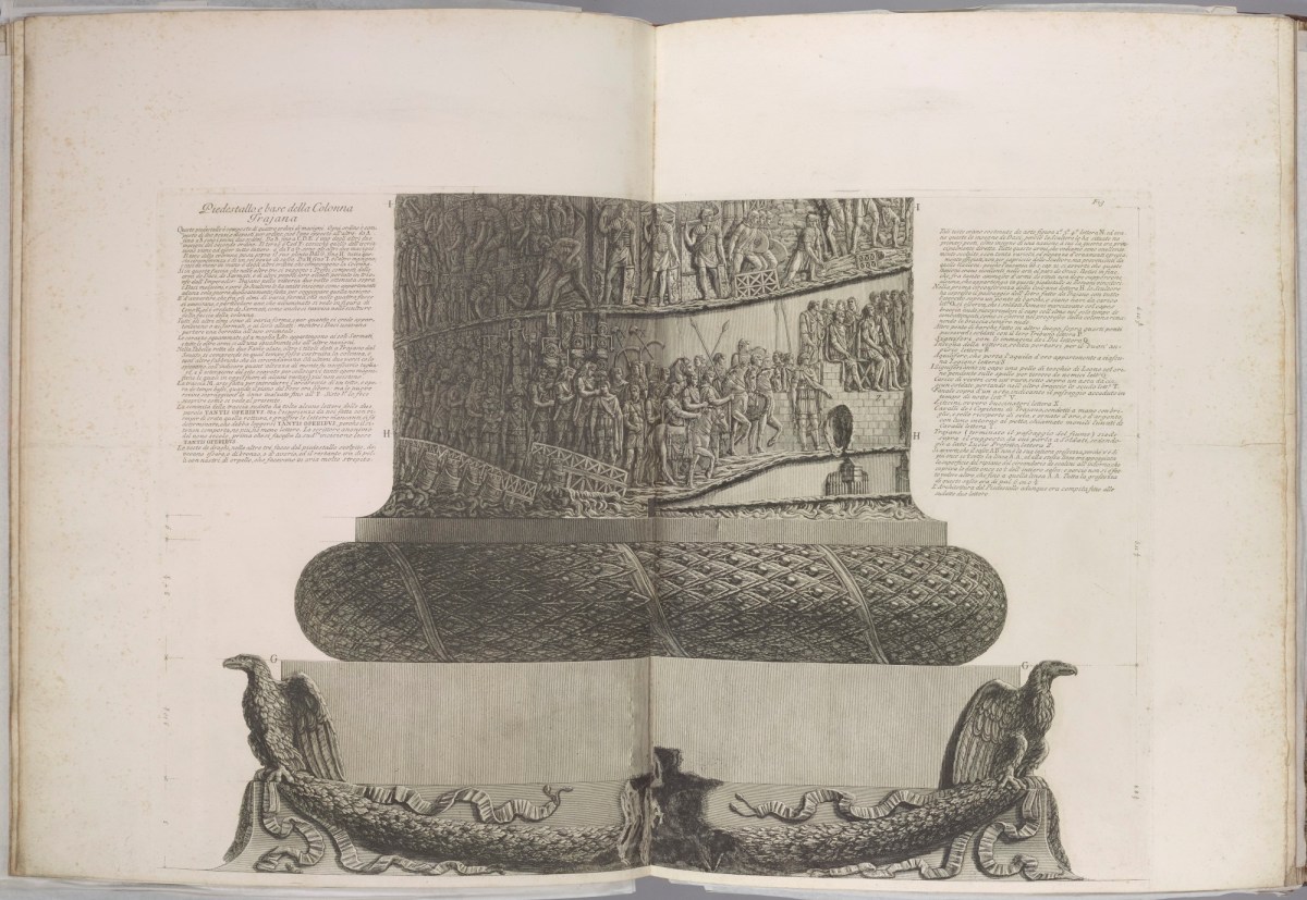 Unsigned, Pedestal and base of Trajan's Column