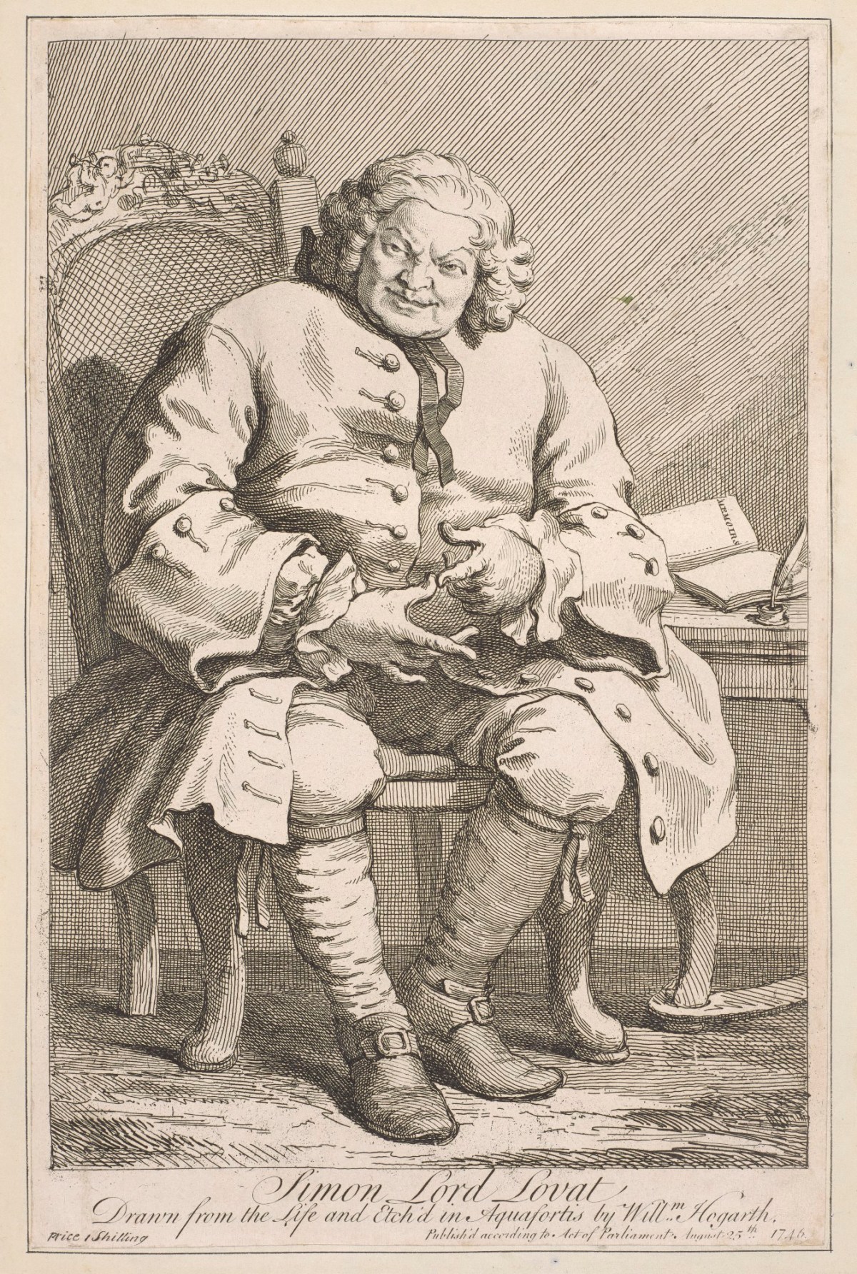 William Hogarth, Simon Lord Lovat