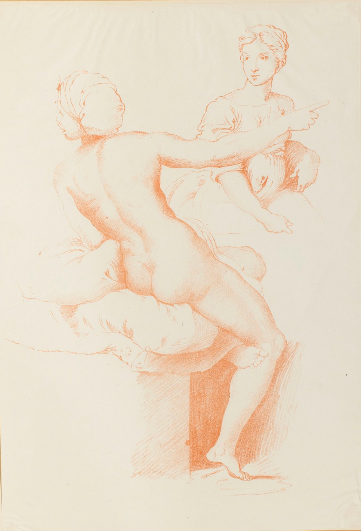 Raphael, Plate 19: 'Study for the Venus' attributed to Raffaello Sanzio