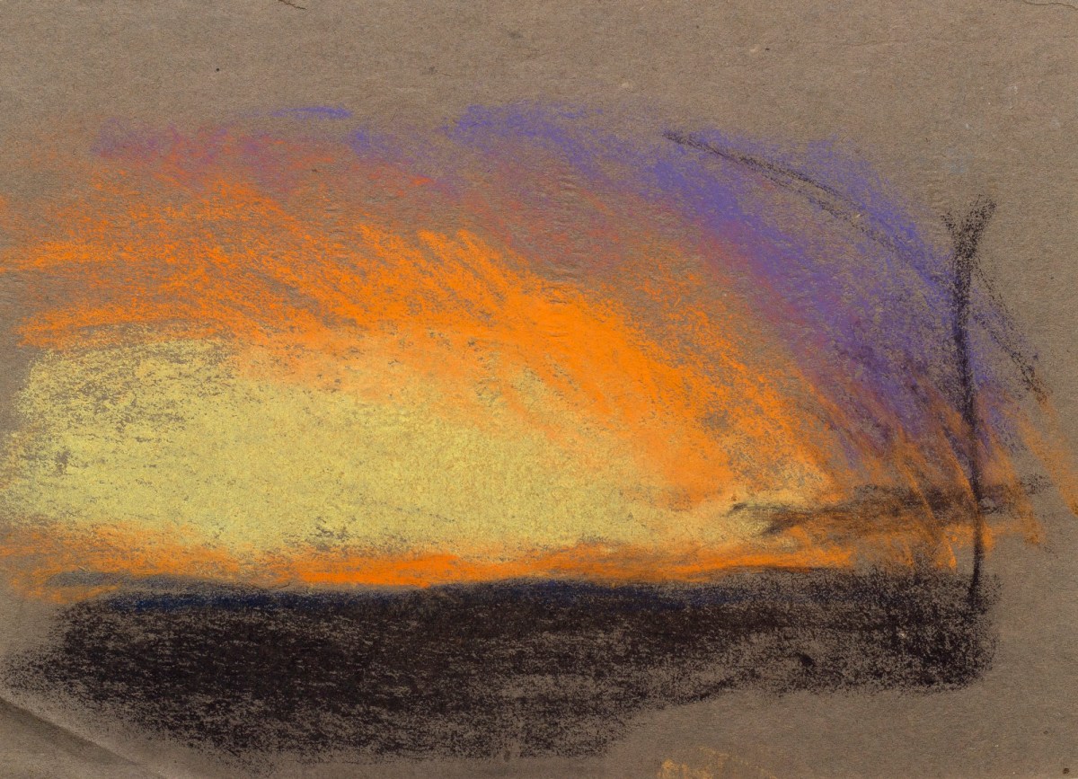 Sir George Clausen RA, Study of sky