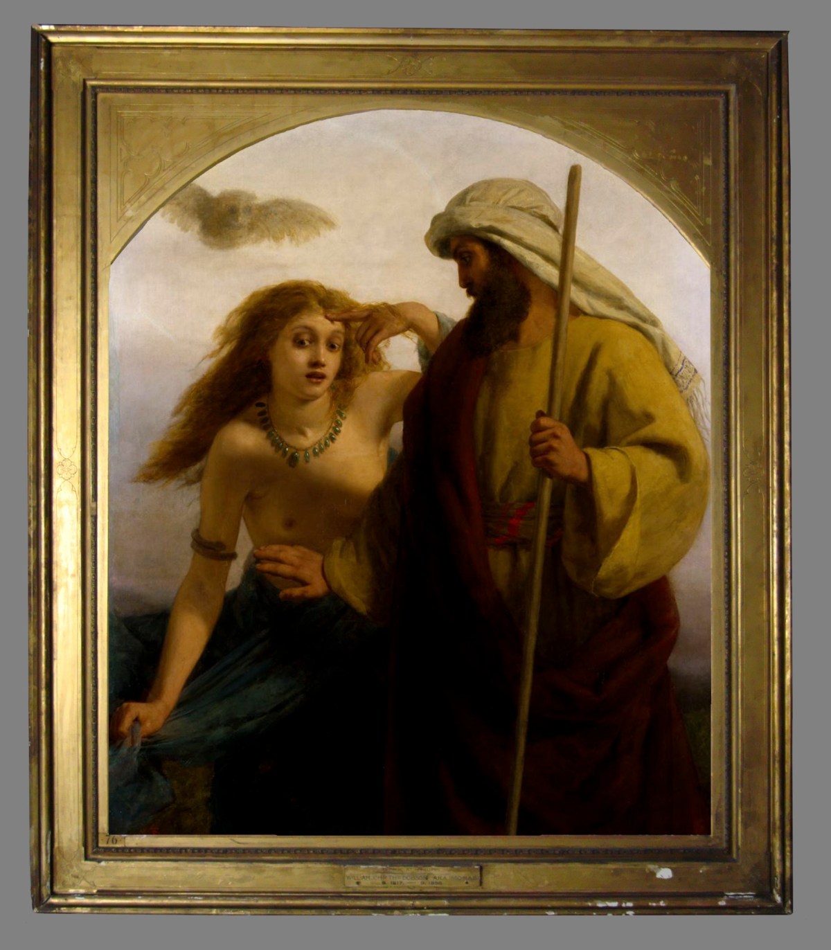 G & A Brown, Frame for William Charles Thomas Dobson RA 'St Paul at Philippi'