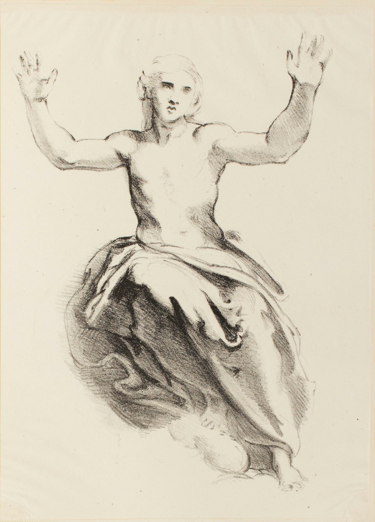Raphael, Plate 18: 'The Almighty' attributed to Raffaello Sanzio