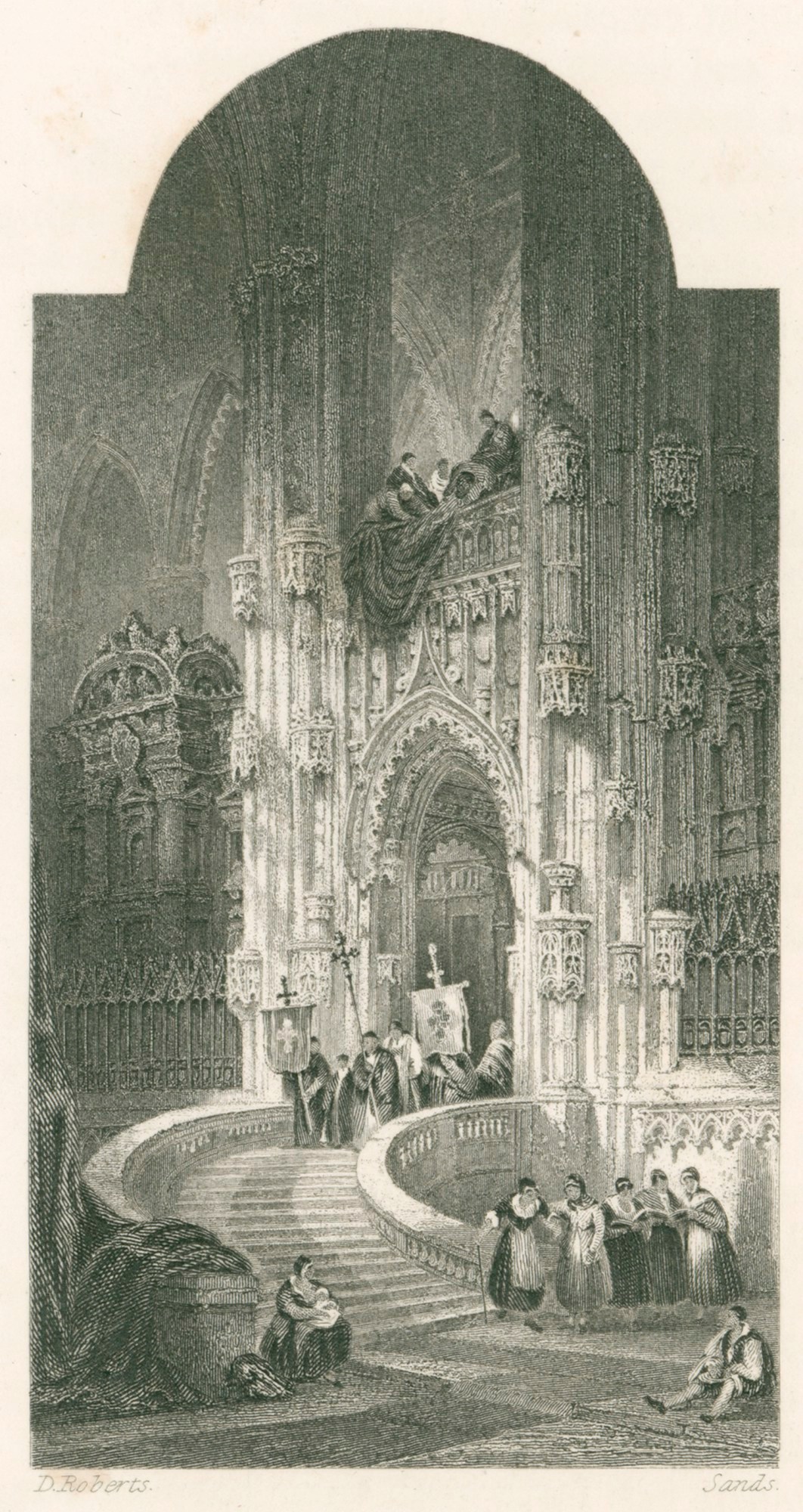 David Roberts RA, The Cathedral