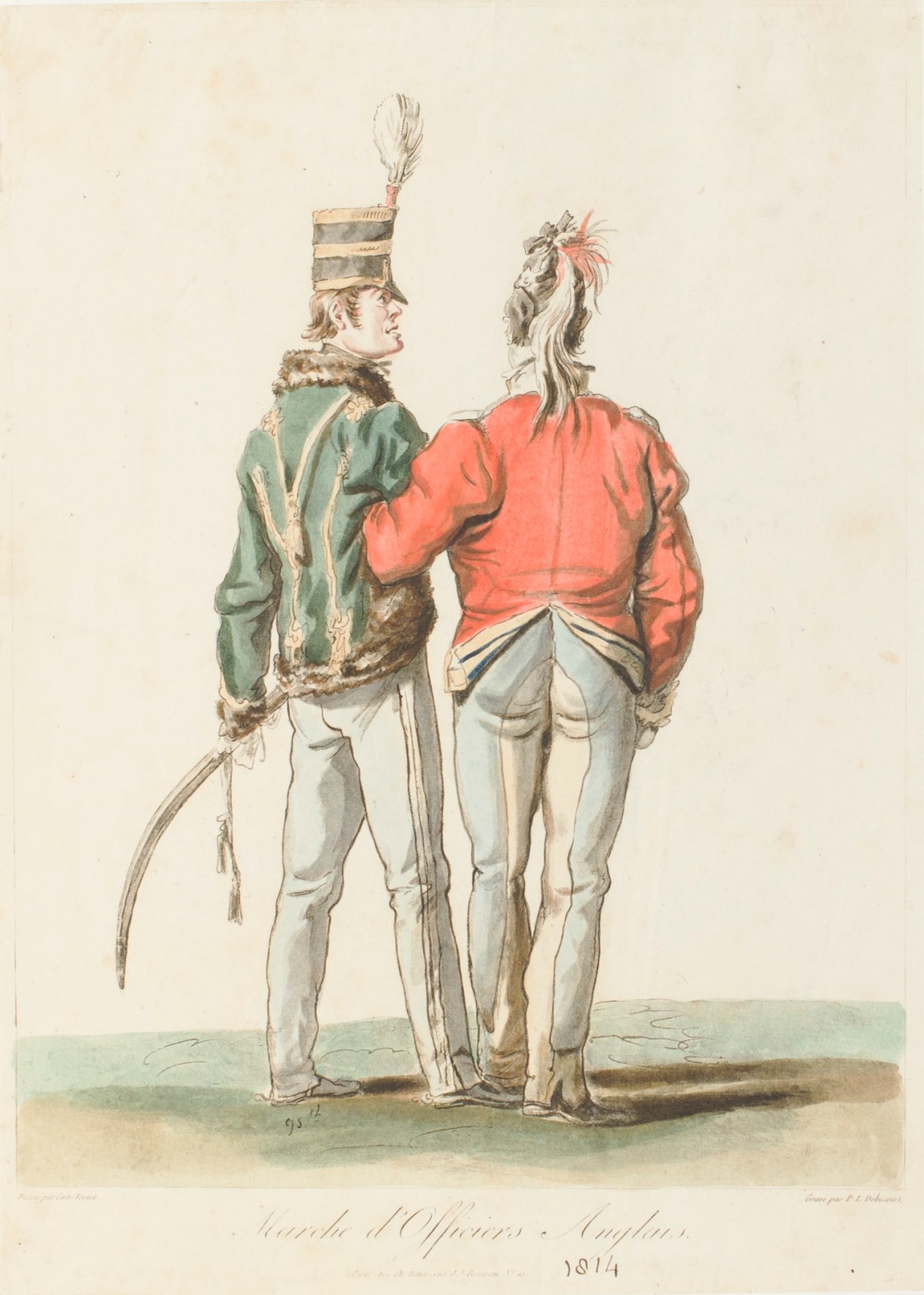 Carle Vernet, Marche d'Officiers Anglais