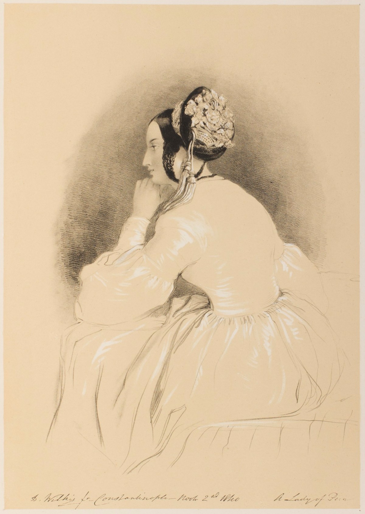 Sir David Wilkie RA, A Lady of Pera