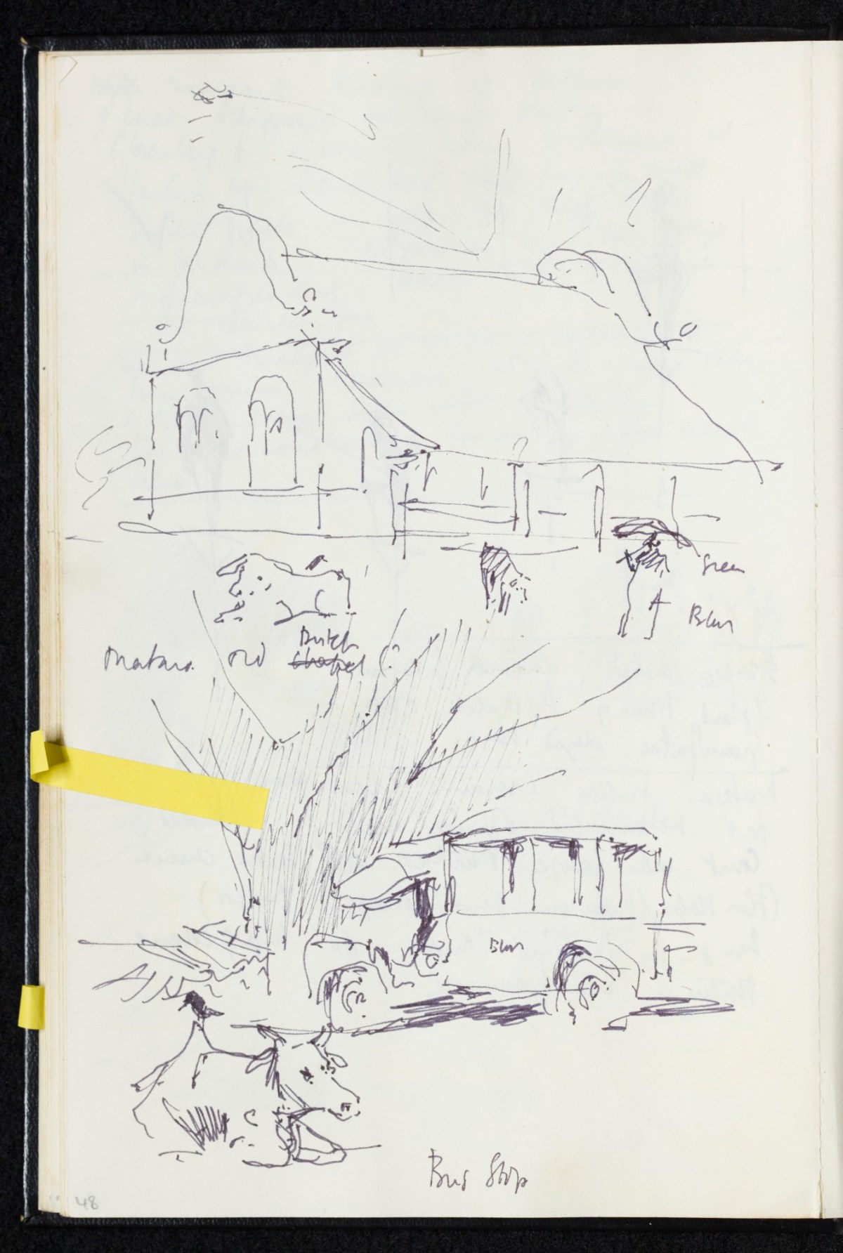 Sir Hugh Casson PRA, Sri Lanka sketchbook