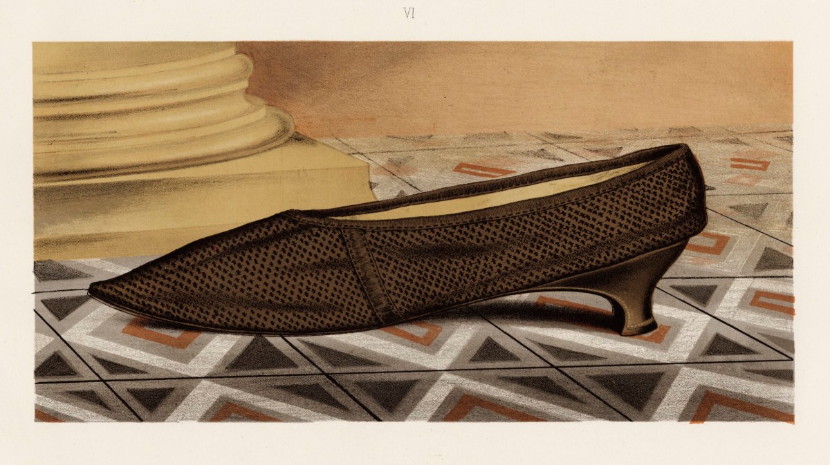 Unidentified artist, Ladies' Old-Fashioned Shoes By T. Watson Greig Of Glencarse A Vice-President of the Literary and Antiquarian Society of Perthshire, &c., &c. With Eleven Illustrations from Originals in his Collection