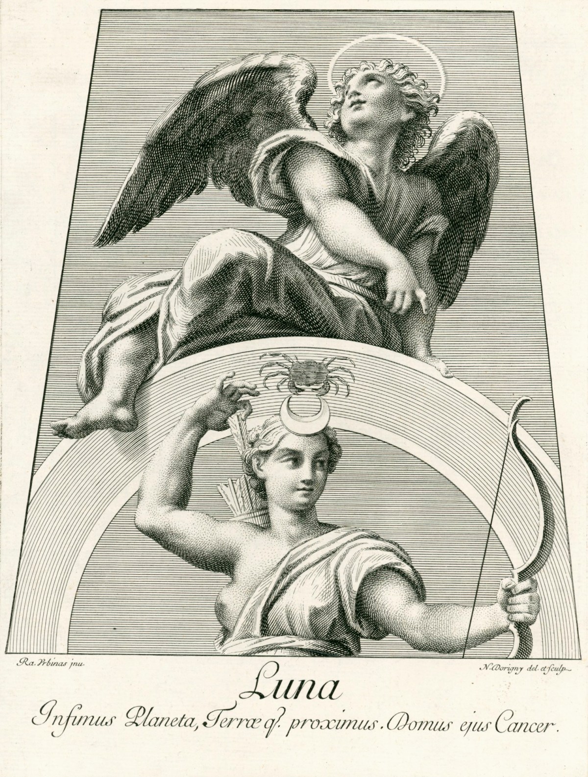 Sir Nicolas Dorigny, Raphaelis Sanctii Urbinatis Planetarium