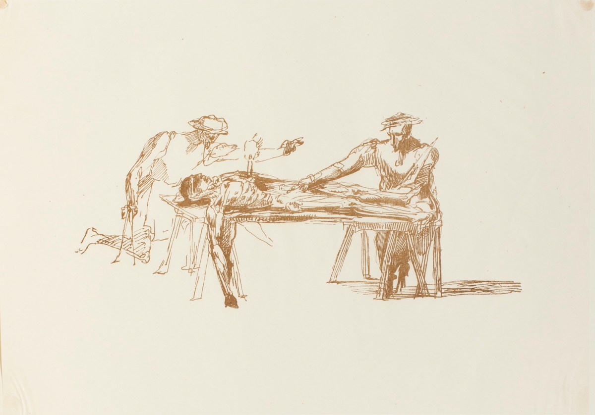 Michelangelo Buonarroti, 'Michael Angelo and his friend Ant. della Torre' attributed to Michelangelo Buonarroti