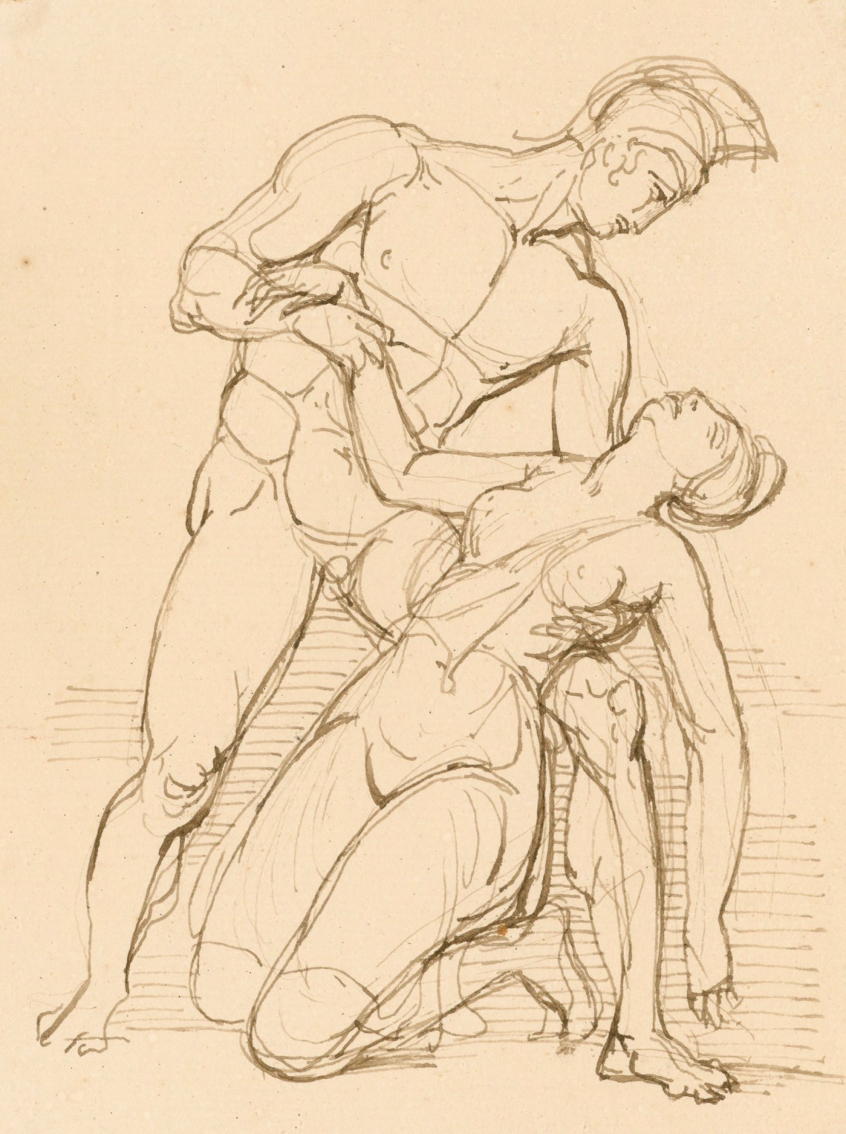 John Gibson RA, Achilles and Penthesileia