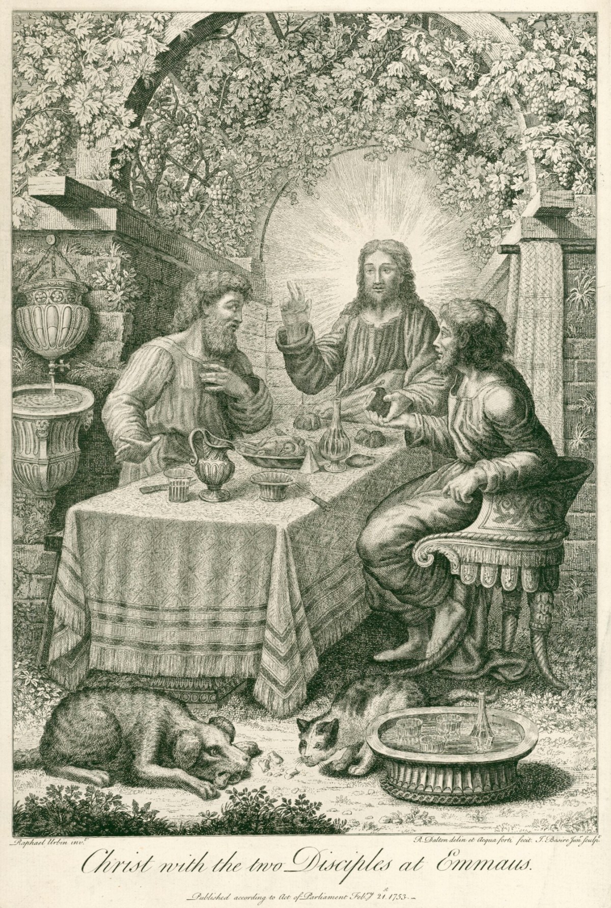 Richard Dalton, Christ with the two Disciples at Emmaus