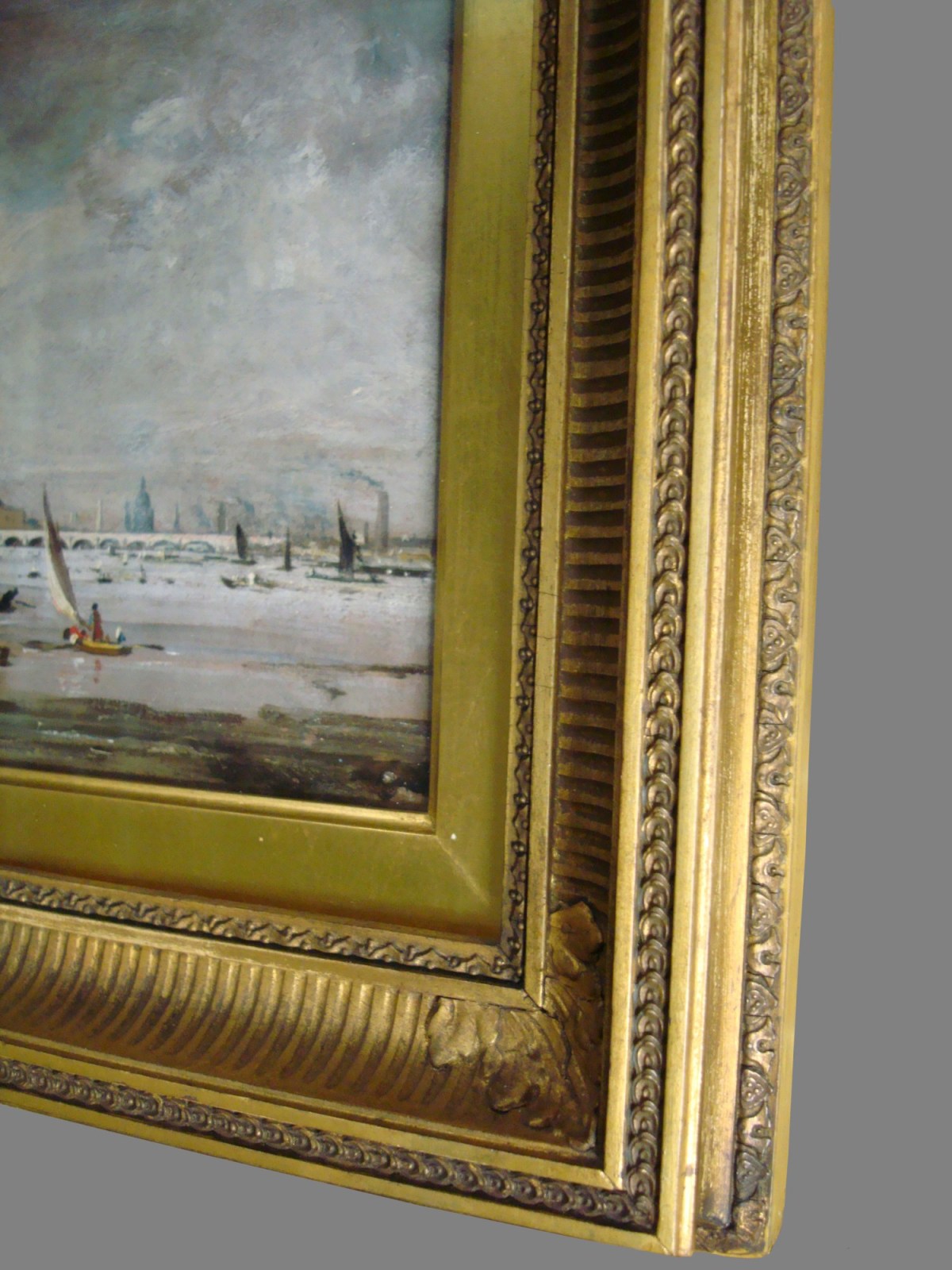 Unknown, Frame for John Constable RA 'Waterloo Bridge from the left bank of the Thames'