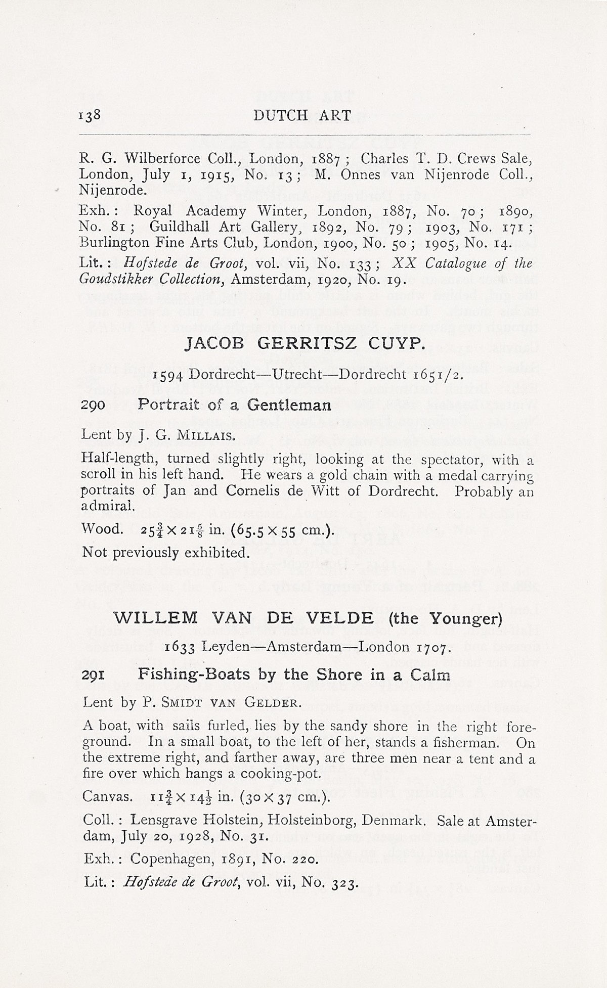 Page 142 of 1929 - Exhibition of Dutch Art 1450-1900