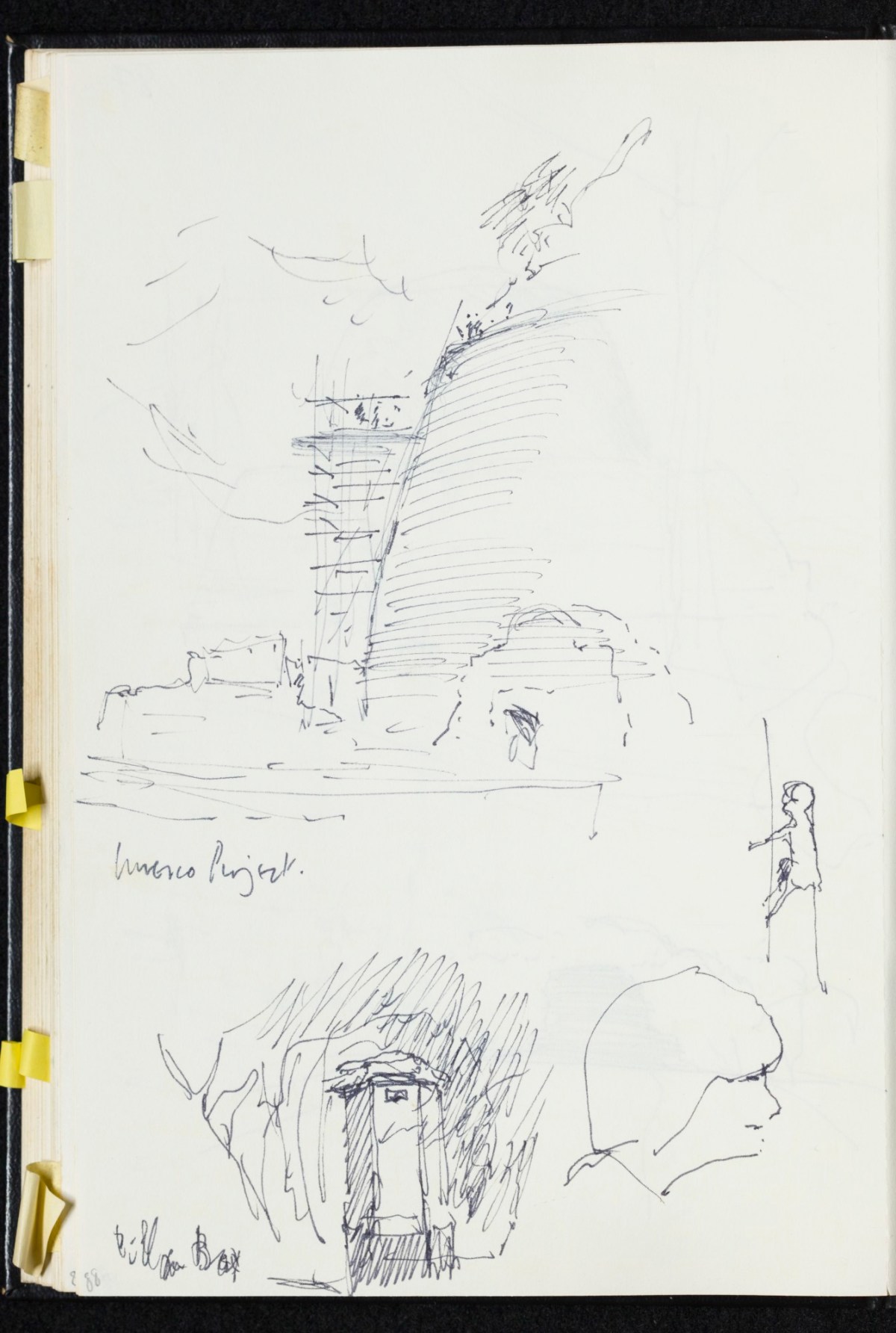 Sir Hugh Casson PRA, Sri Lanka sketchbook