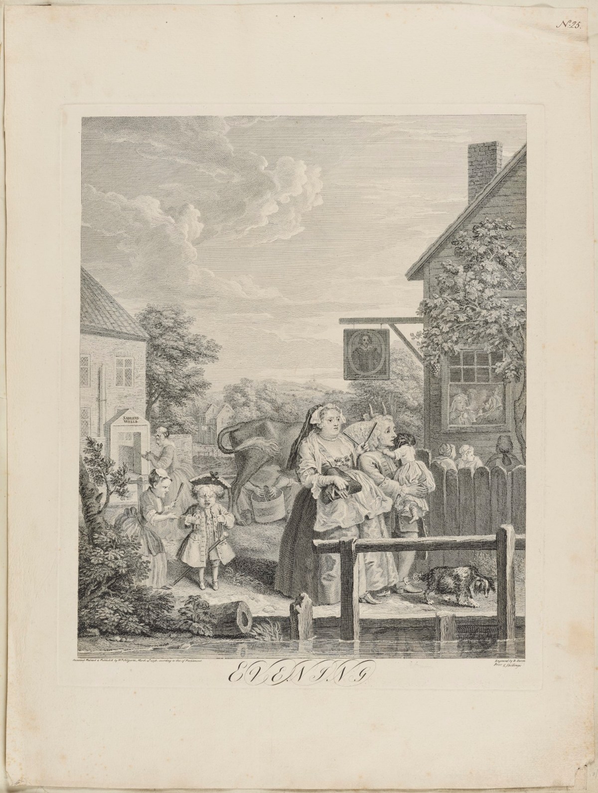 William Hogarth, Evening