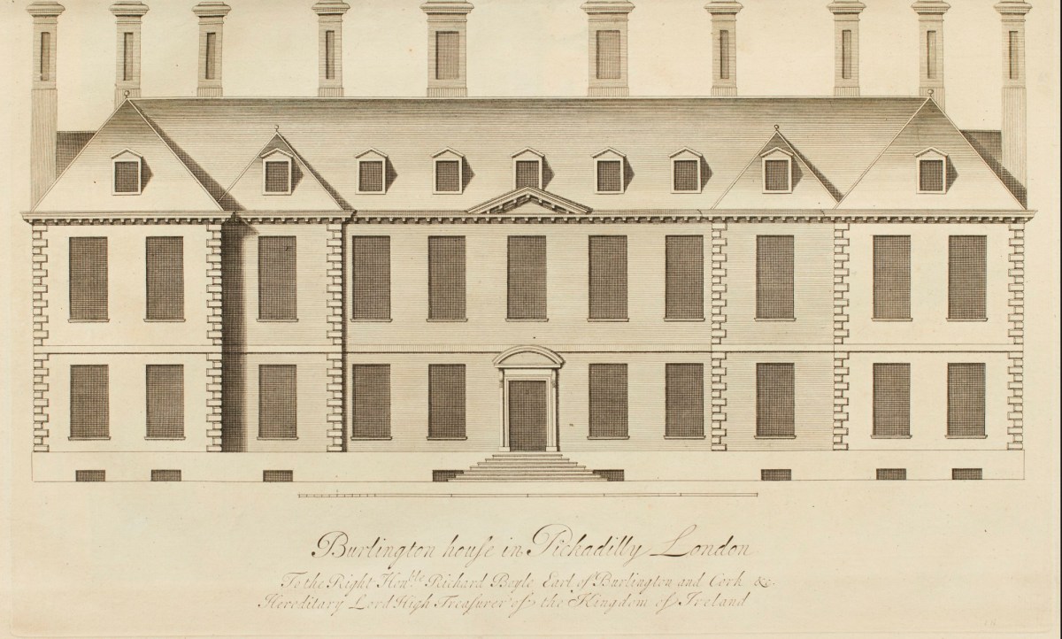 Colen Campbell, Burligton House in Picadilly London