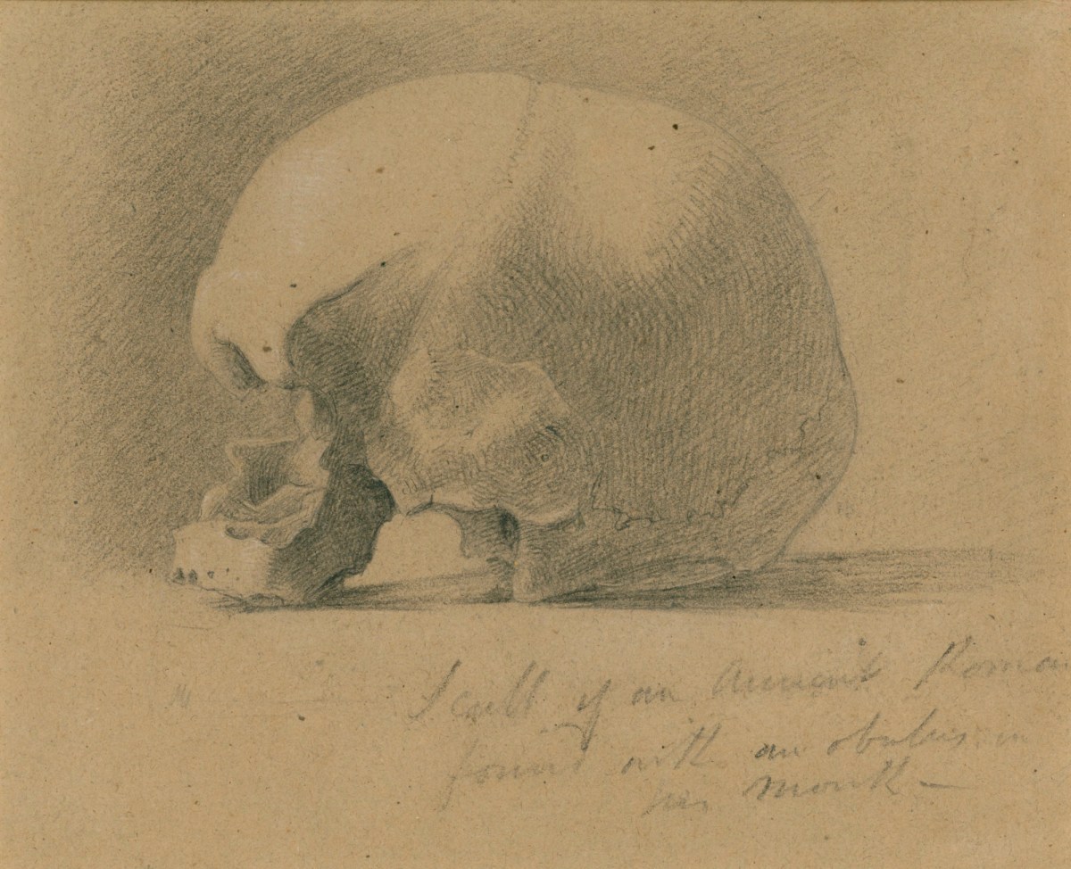 Benjamin Robert Haydon, Skull of an Ancient Roman