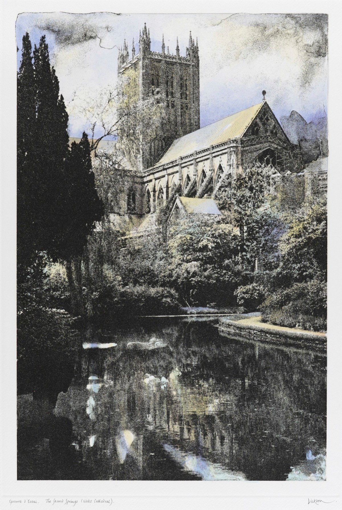 Jennifer Dickson RA, The Sacred Springs (Wells Cathedral)