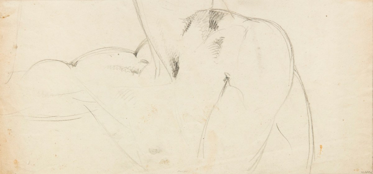 Benjamin Robert Haydon, Male torso - study for 'Macbeth'
