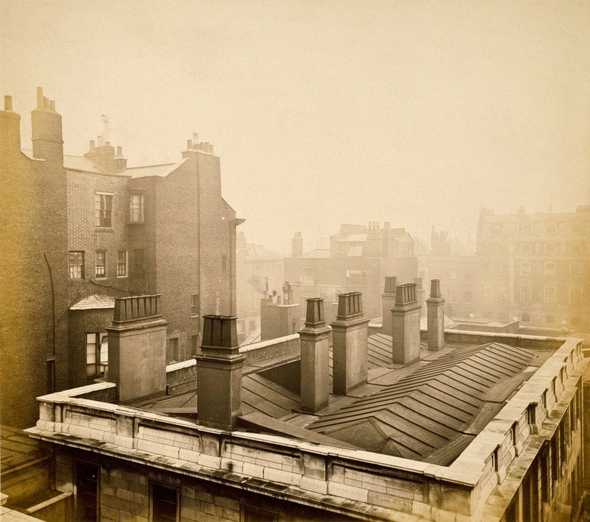 Stephen Ayling, Burlington House, Piccadilly: roof of east offices.