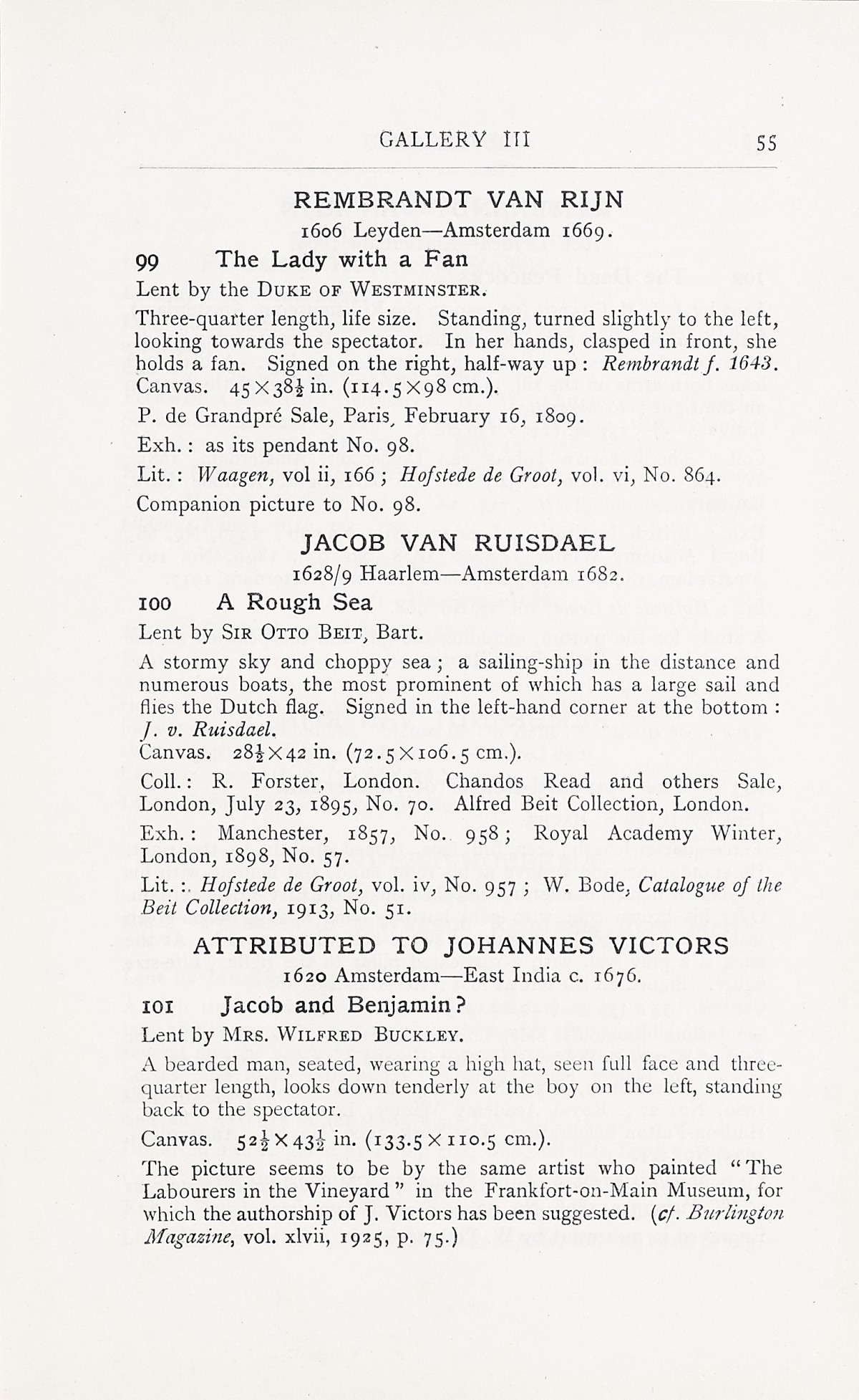 Page 59 of 1929 - Exhibition of Dutch Art 1450-1900