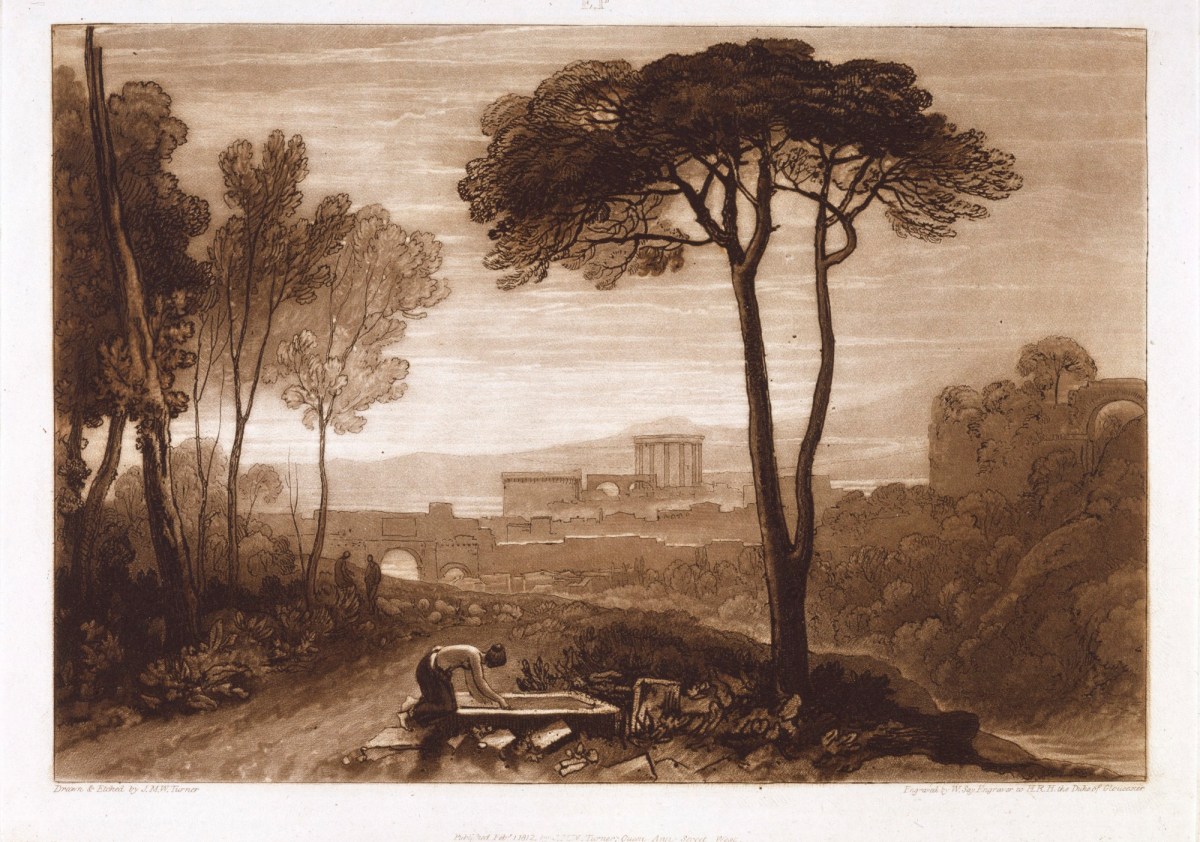J.M.W. Turner RA, Scene in the Campagna