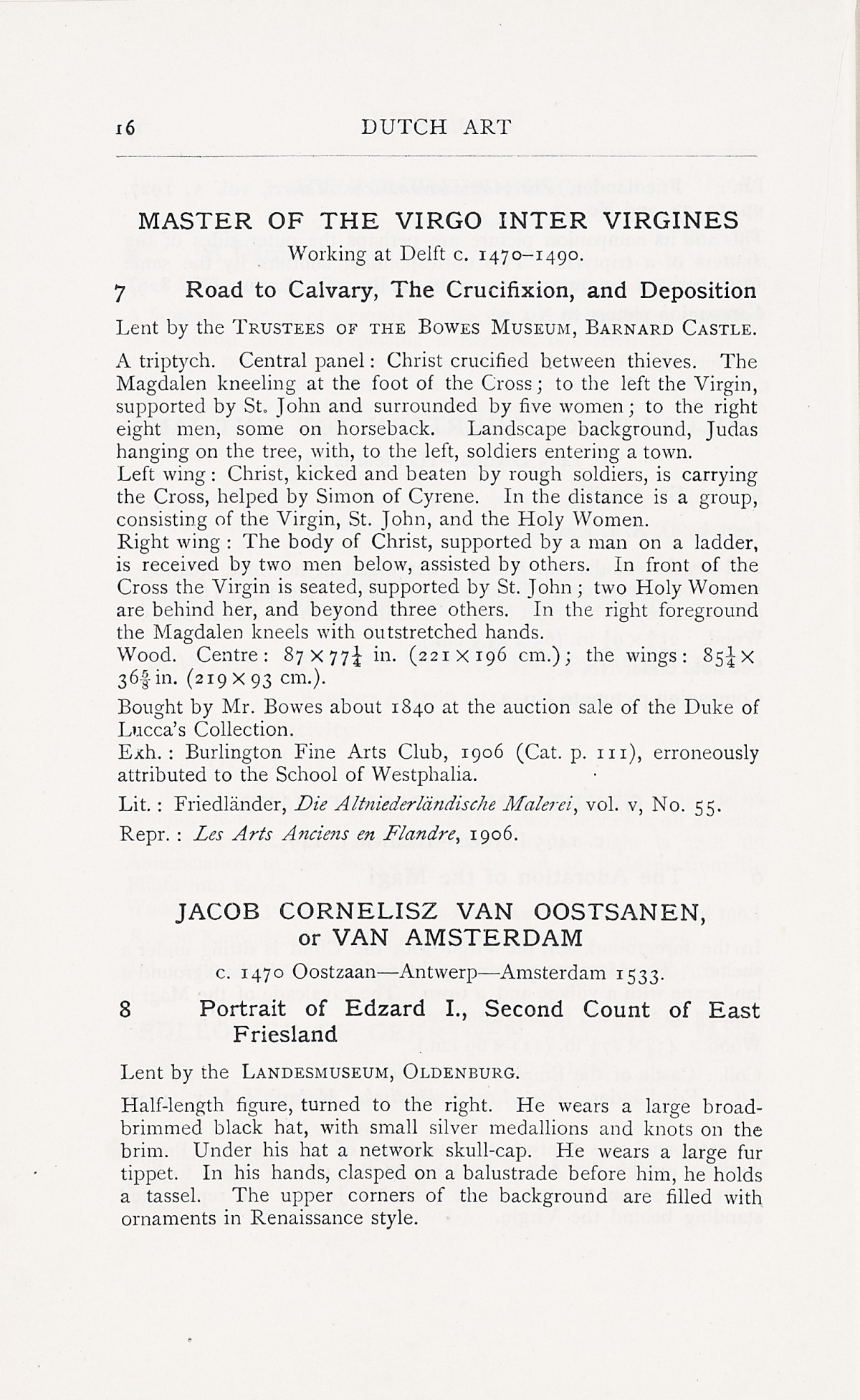 Page 20 of 1929 - Exhibition of Dutch Art 1450-1900