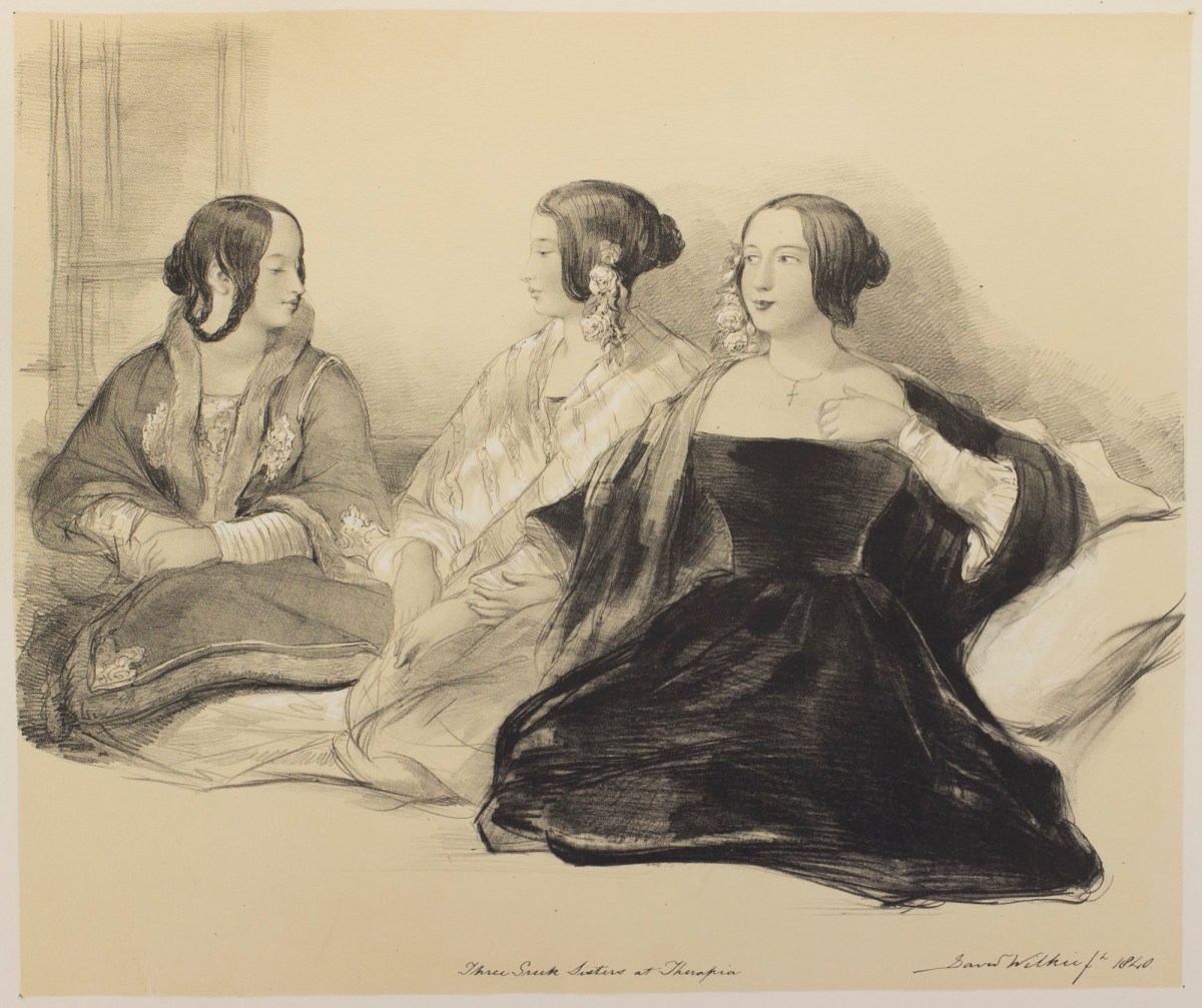 Sir David Wilkie RA, Three Greek Sisters at Terapia