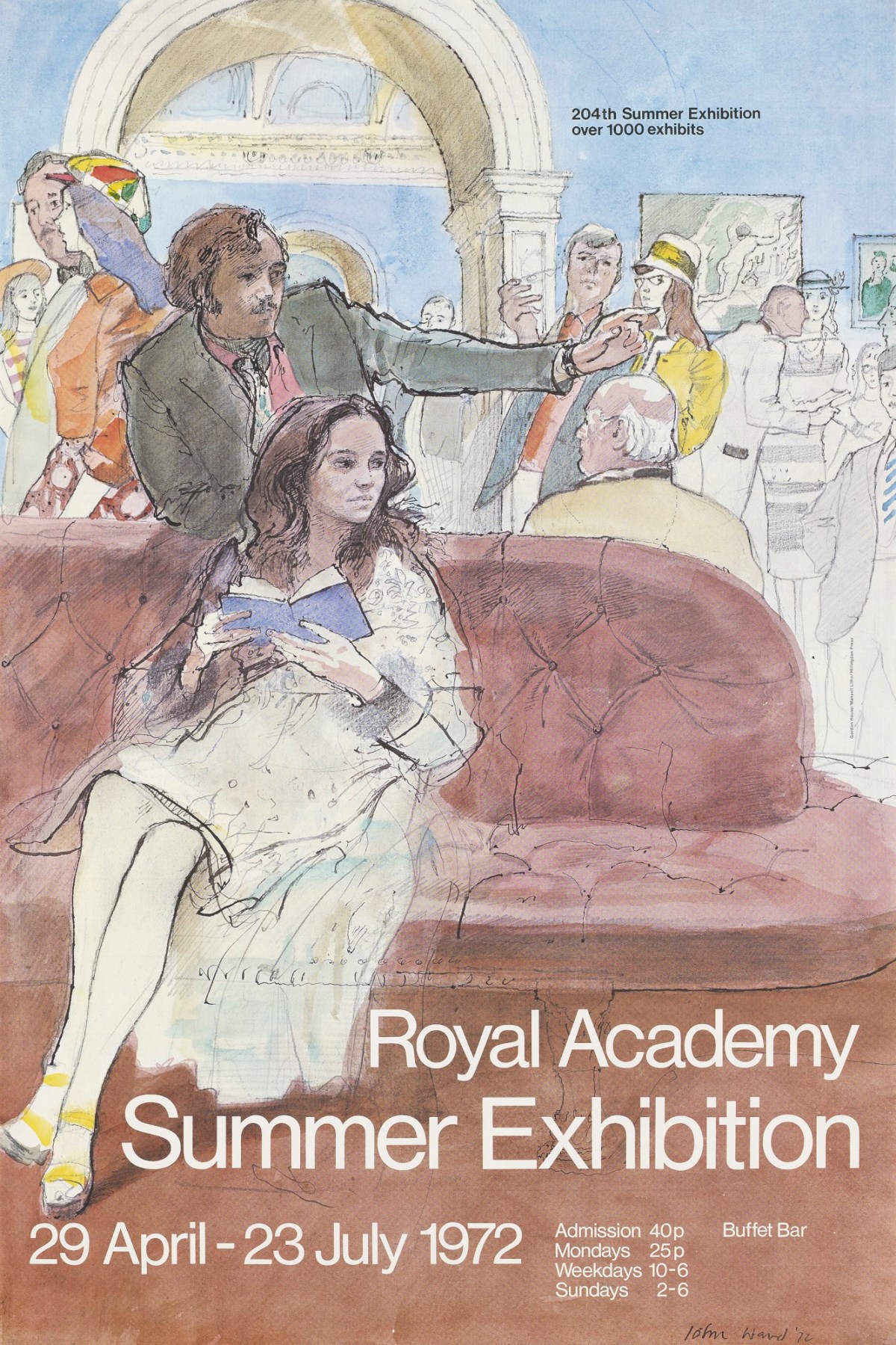 , Poster, designed by John Ward and Gordon House