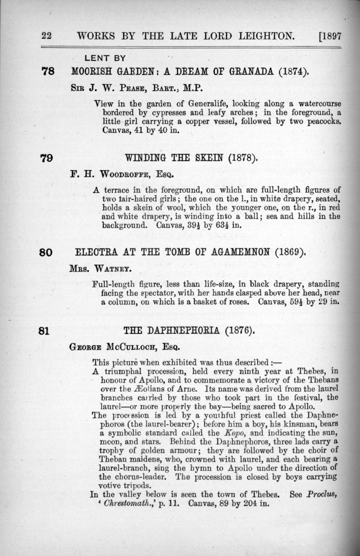 Page 22 of 1897 - Lord Leighton PRA