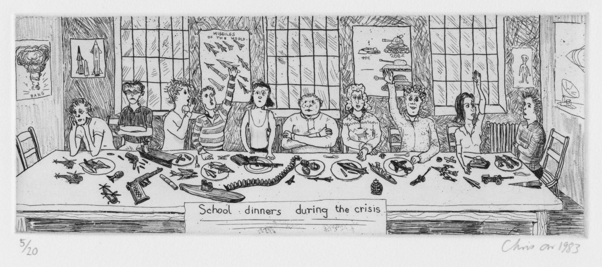 Chris Orr RA, School dinners during the crisis
