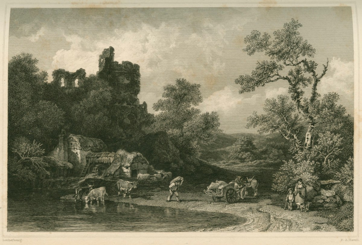 Philippe Jacques de Loutherbourg RA, A Landscape