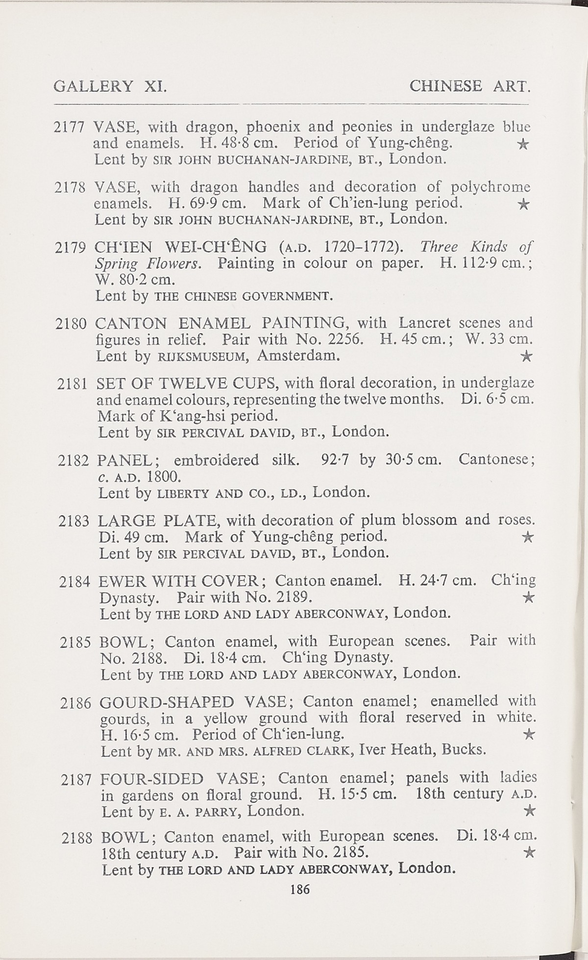 Page 214 of 1935-36 - International Exhibition of Chinese Art
