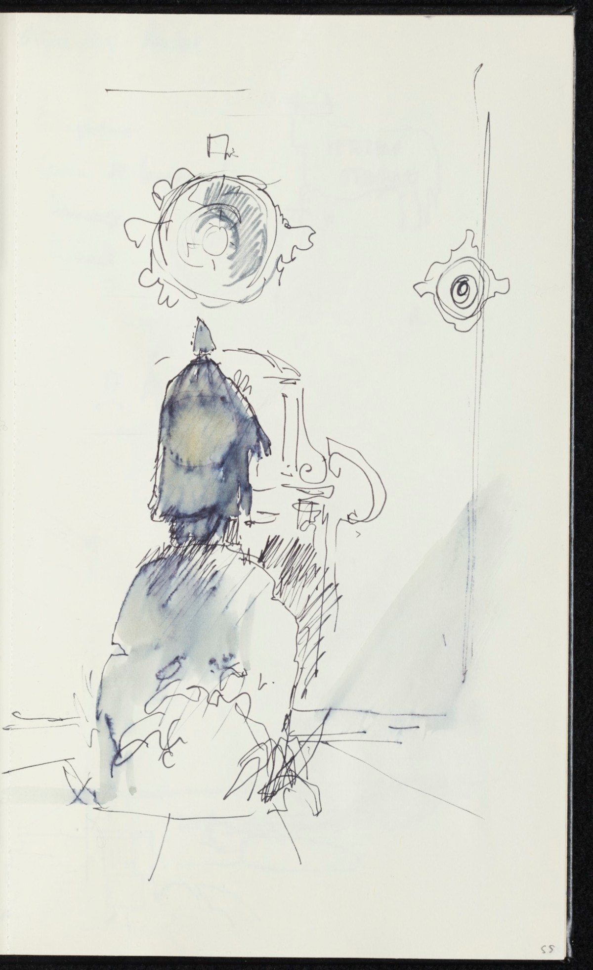Sir Hugh Casson PRA, Majorca, Italy and Pembrokeshire sketchbook