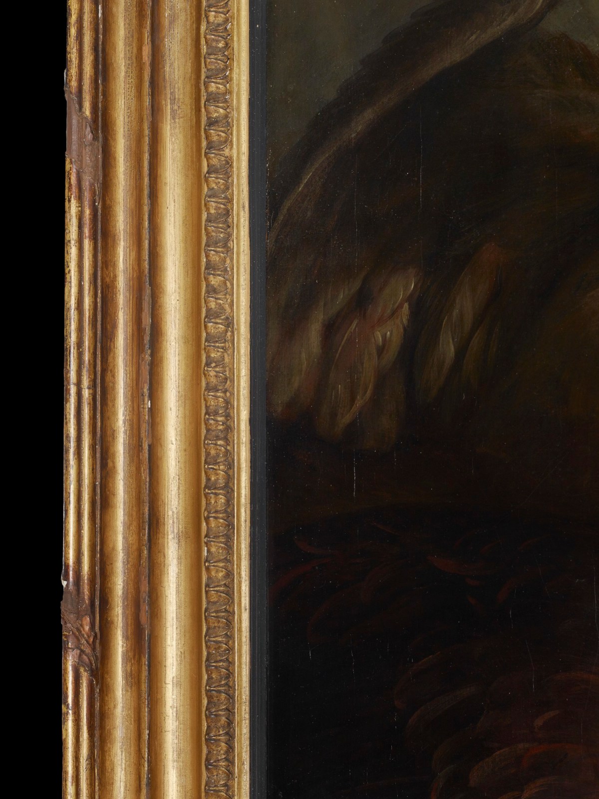 Unknown, Frame for Philip Reinagle RA 'Eagle and Vulture disputing with a Hyena'
