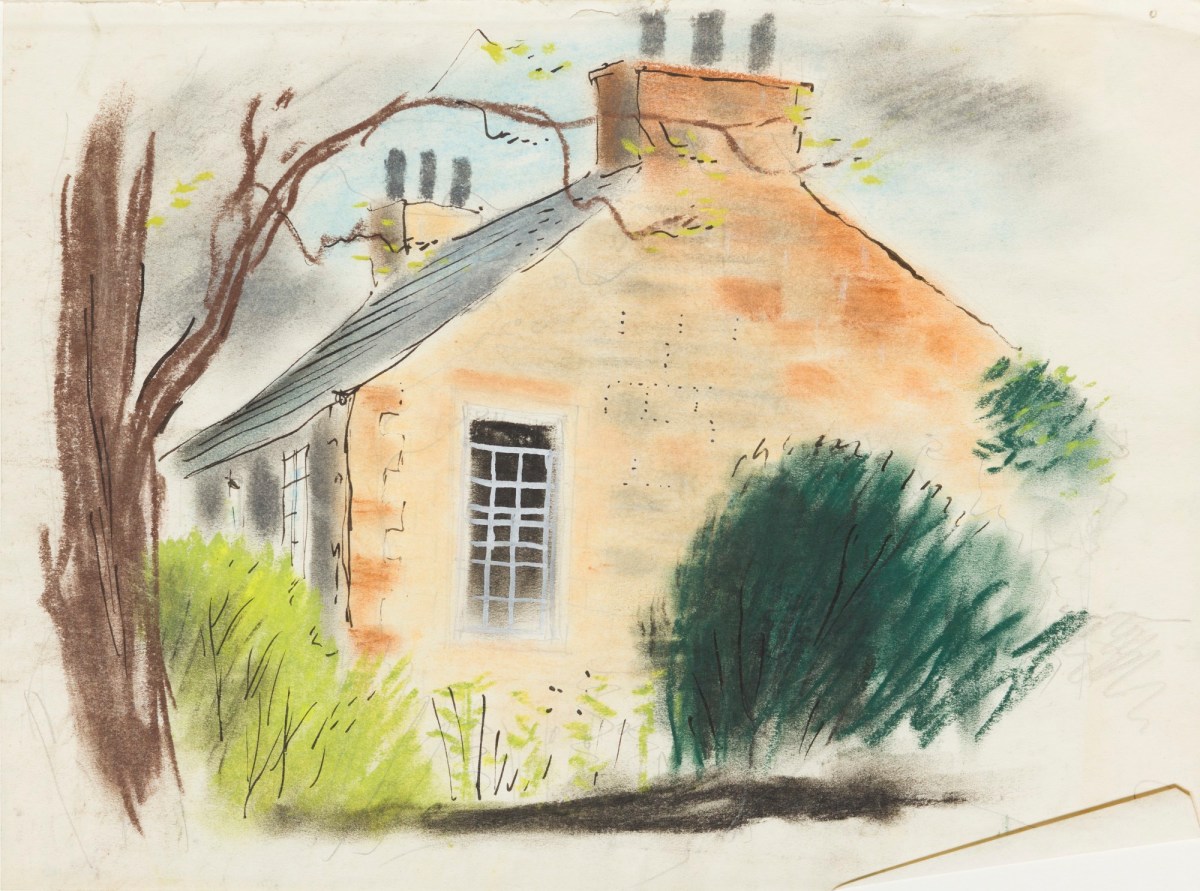 Sir Hugh Casson PRA, View of house