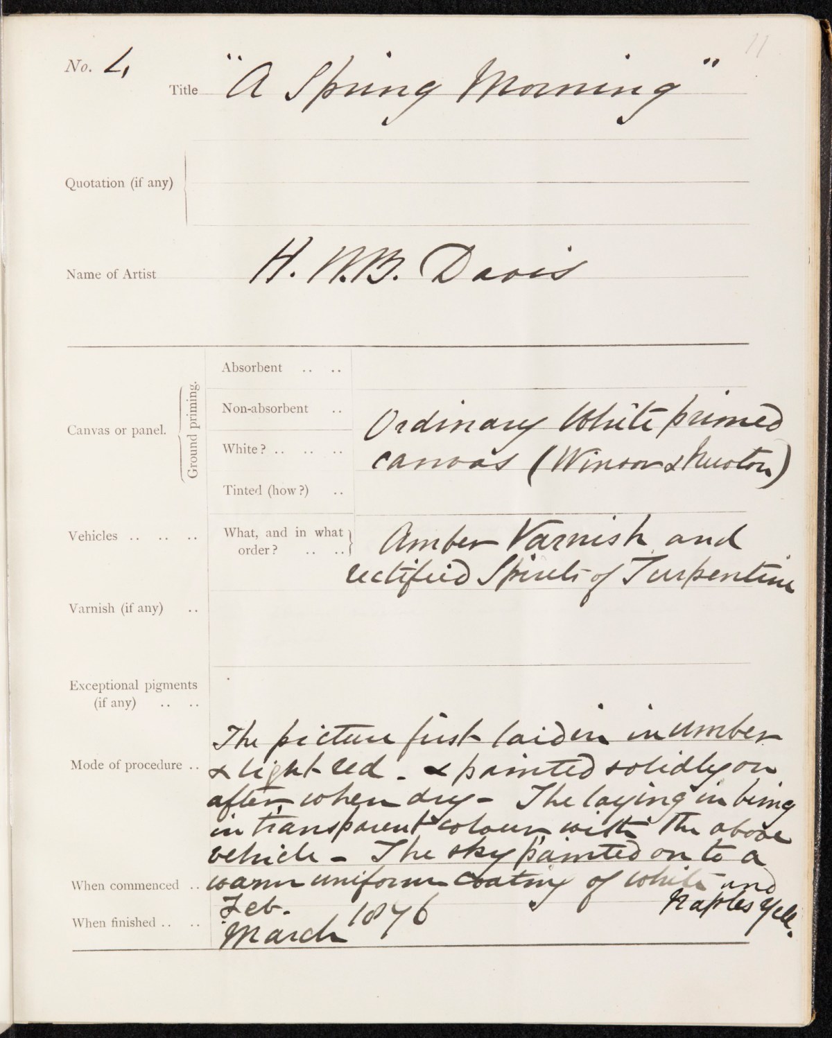 , Members' methods of procedure