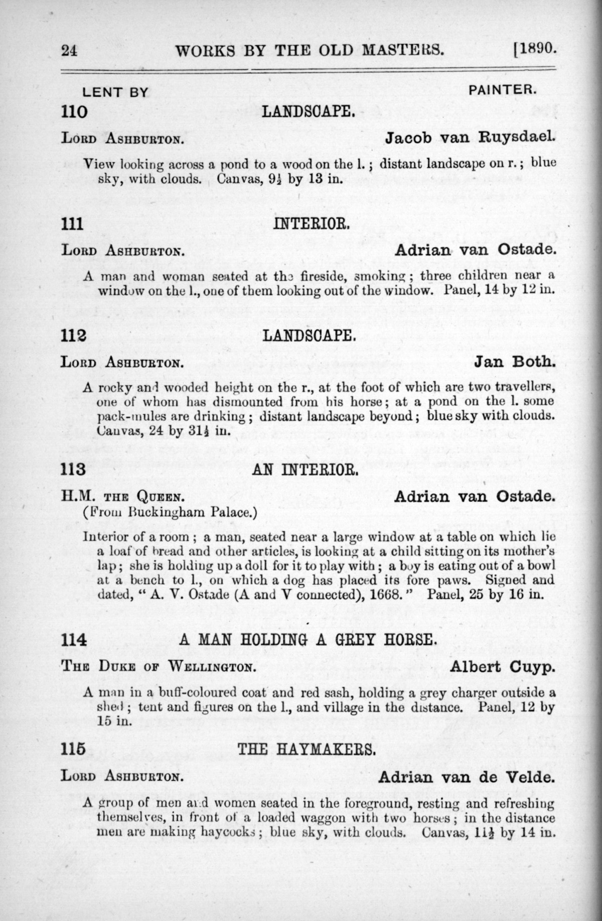 Page 24 of 1890 - Old Masters, deceased masters of the British School, drawings & models by Alfred Stevens