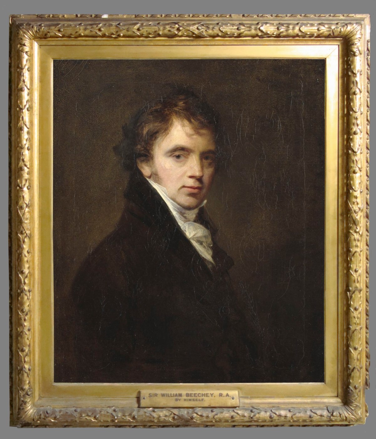Unknown, Frame for Sir William Beechey RA ' Self-portrait of Sir William Beechey, R.A.'