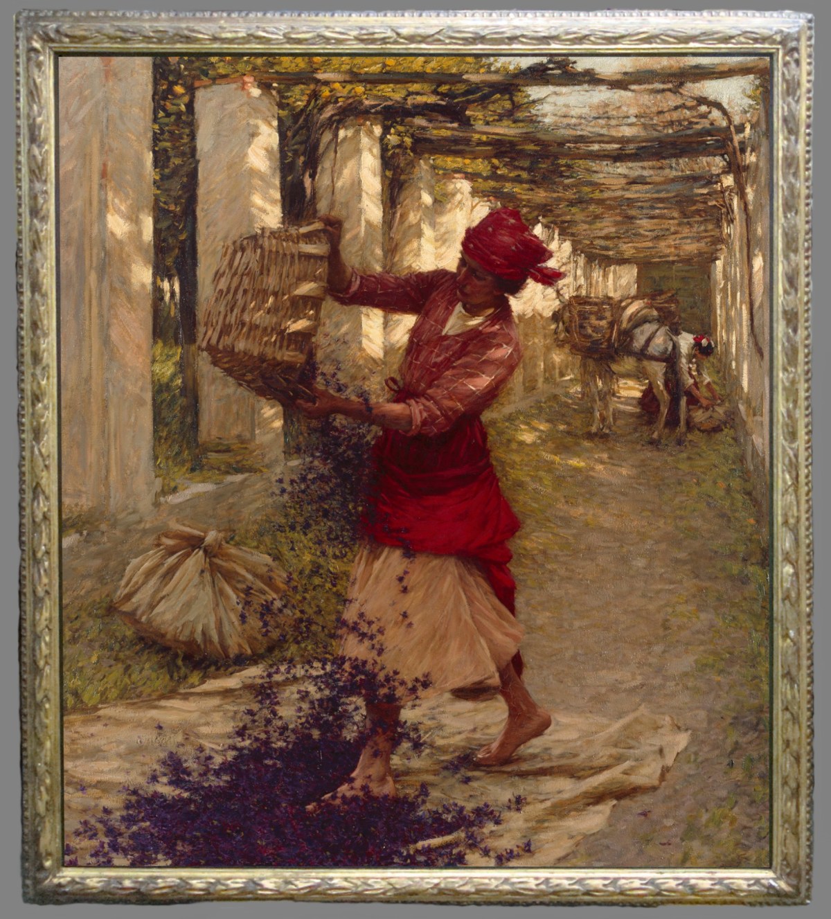 Unknown, Frame for Henry Herbert La Thangue RA 'Violets for Perfume'