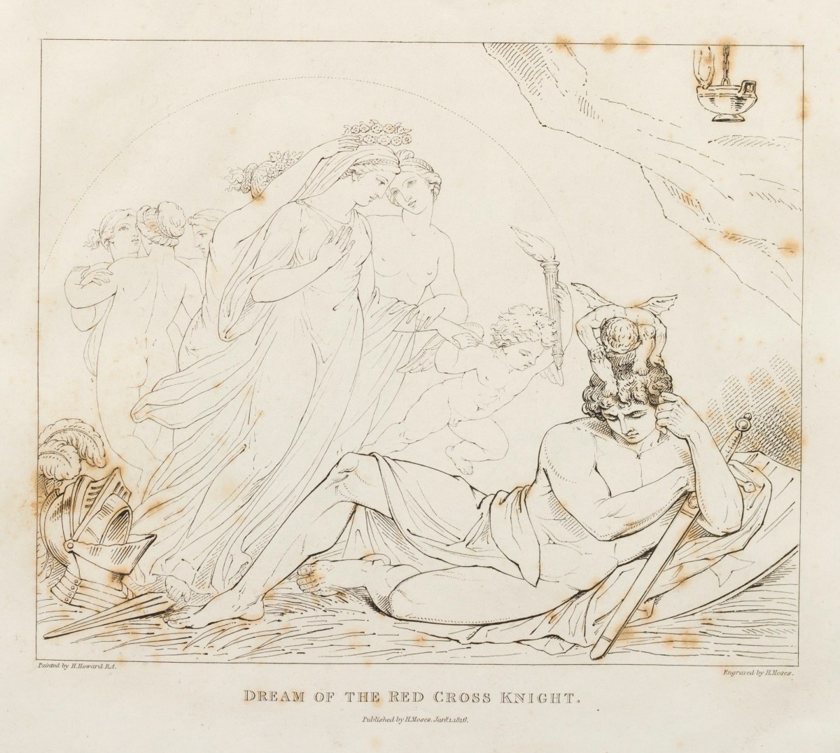 Henry Howard RA, Dream of the Red Cross knight