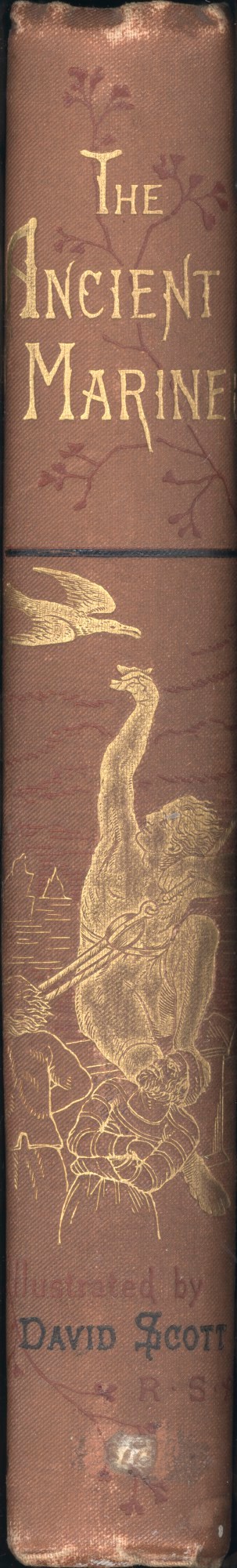 David Scott, Upper cover and spine of publisher's binding