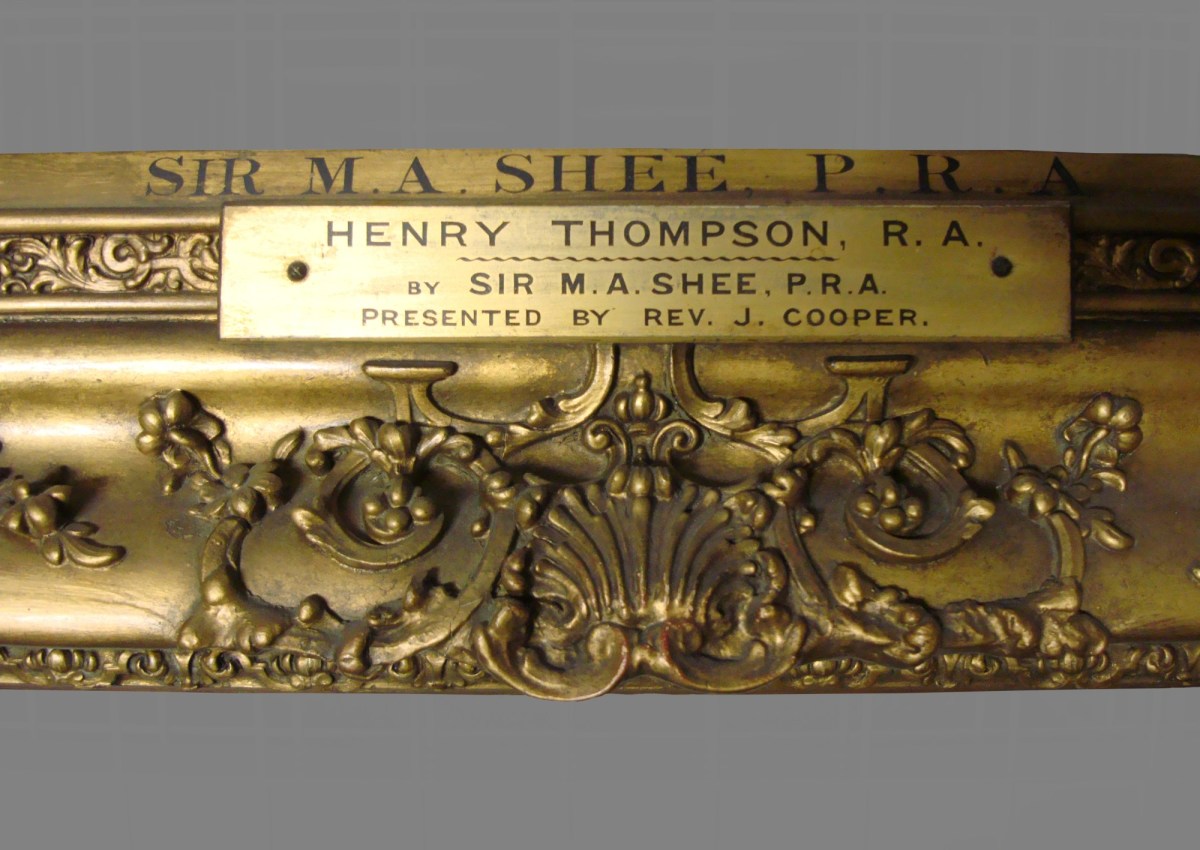 Unknown, Frame for Sir Martin Archer Shee PRA 'Portrait of Henry Thomson, R.A.'