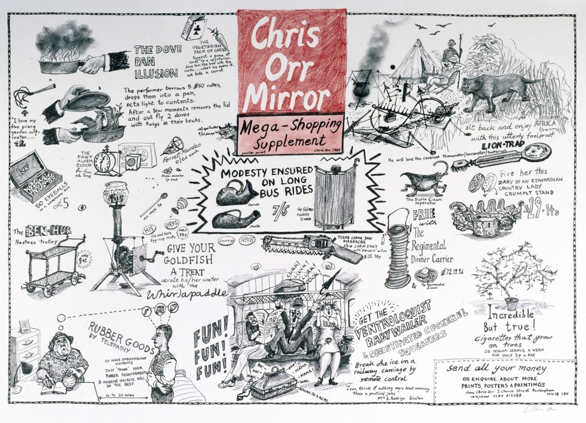 Chris Orr RA, Chris Orr Mirror Mega-Shopping Supplement