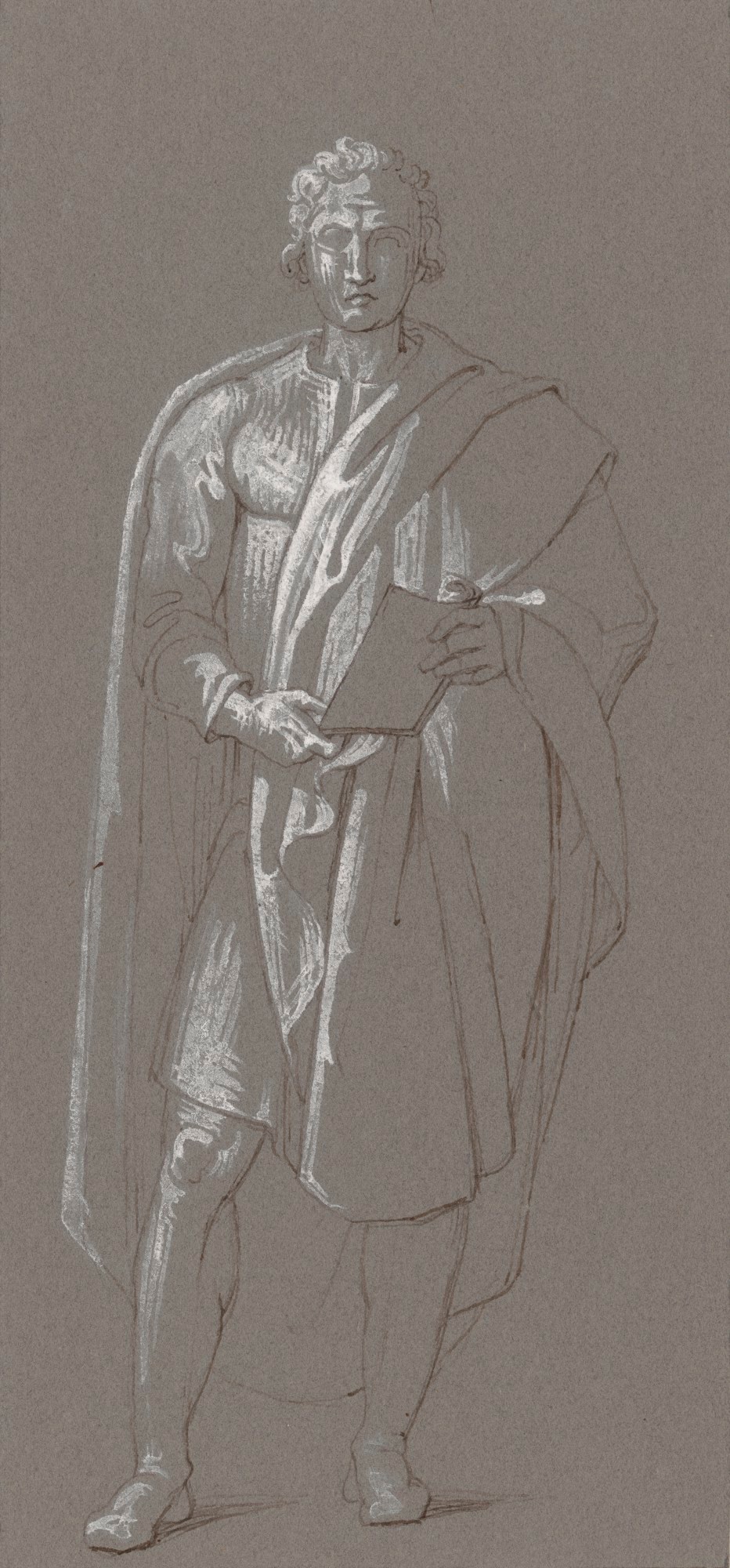 John Gibson RA, Study for the statue of William Huskisson, M. P.