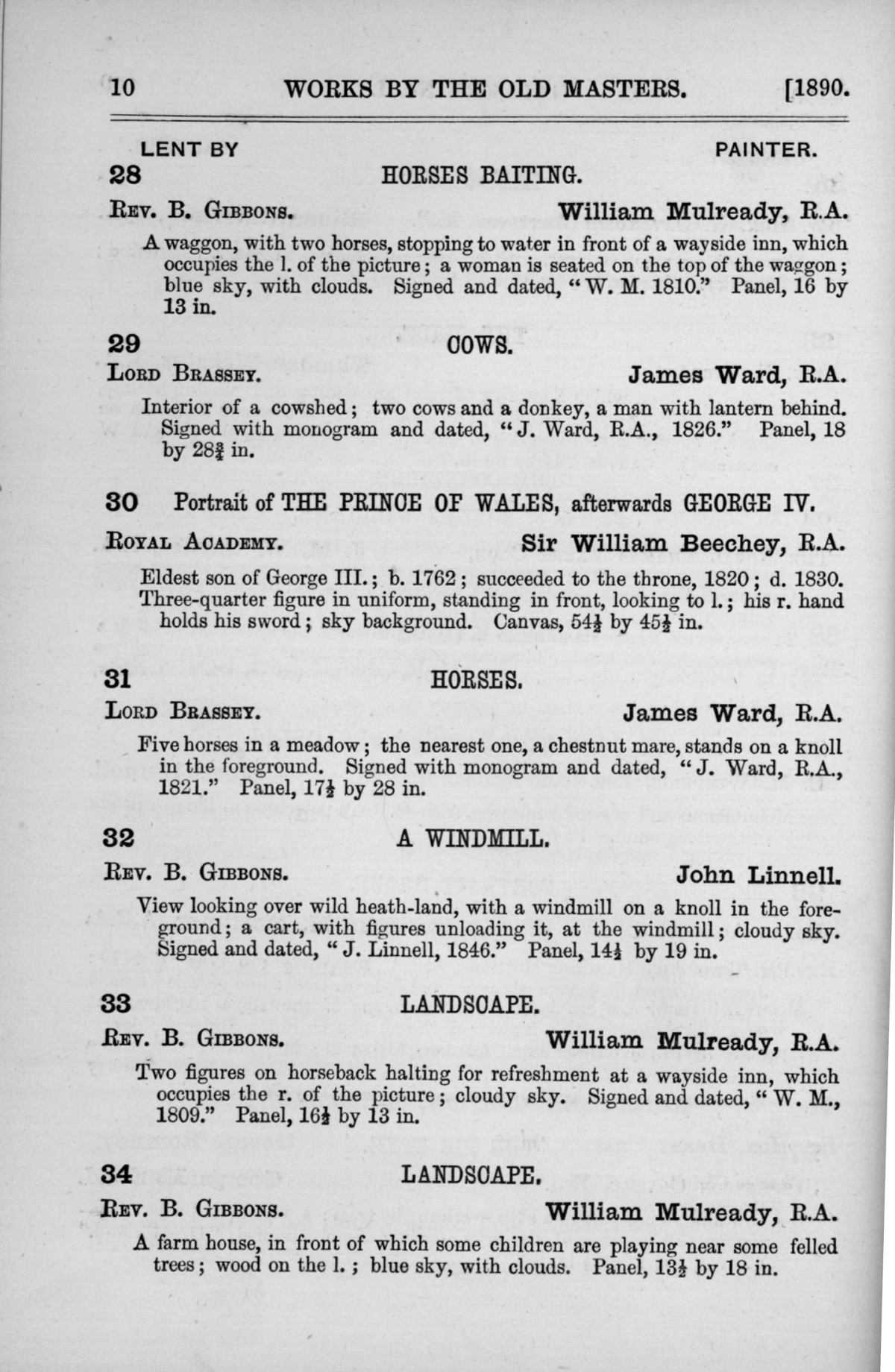 Page 10 of 1890 - Old Masters, deceased masters of the British School, drawings & models by Alfred Stevens
