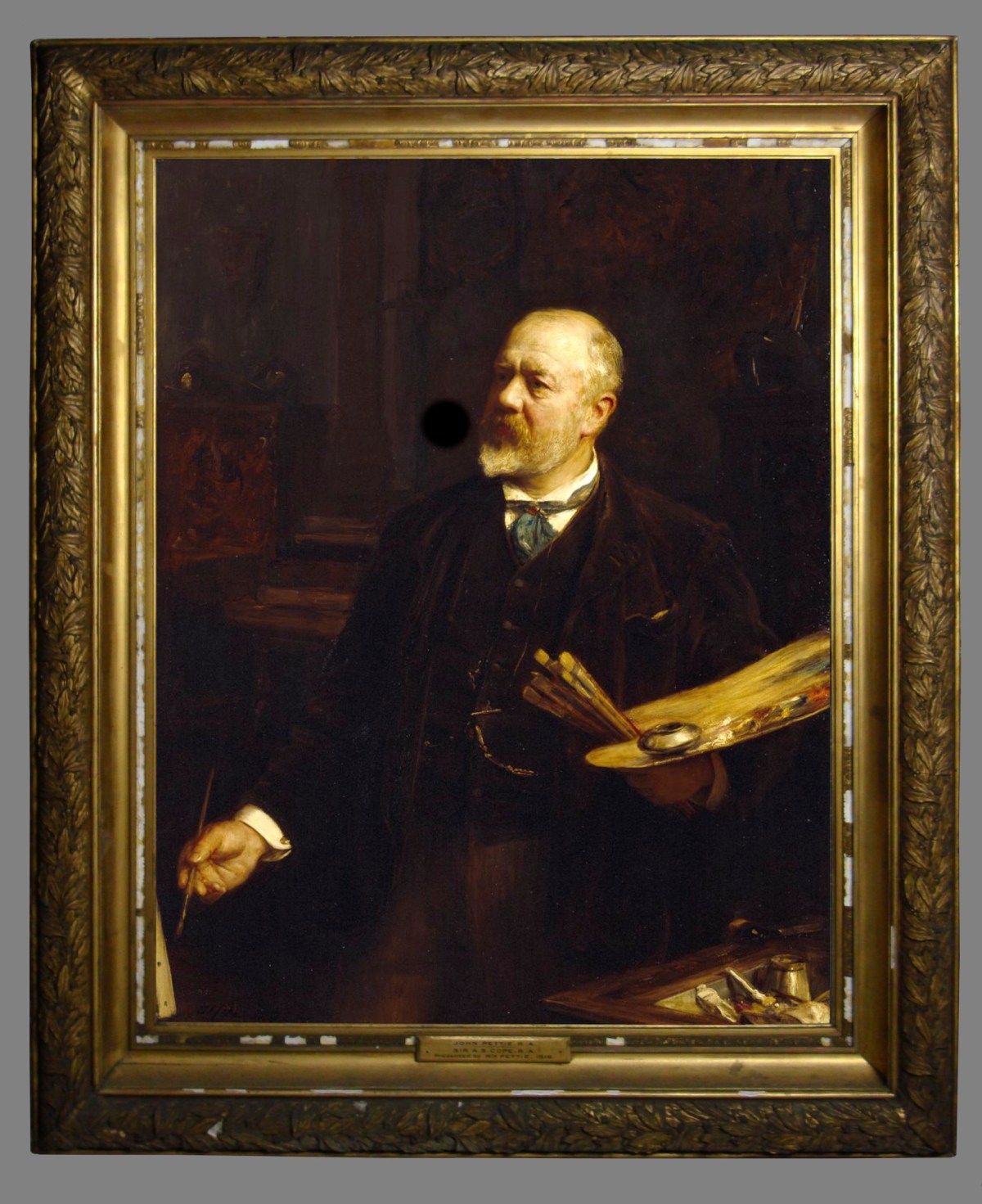 Unknown, Frame for Sir Arthur Stockdale Cope RA 'Portrait of John Pettie'