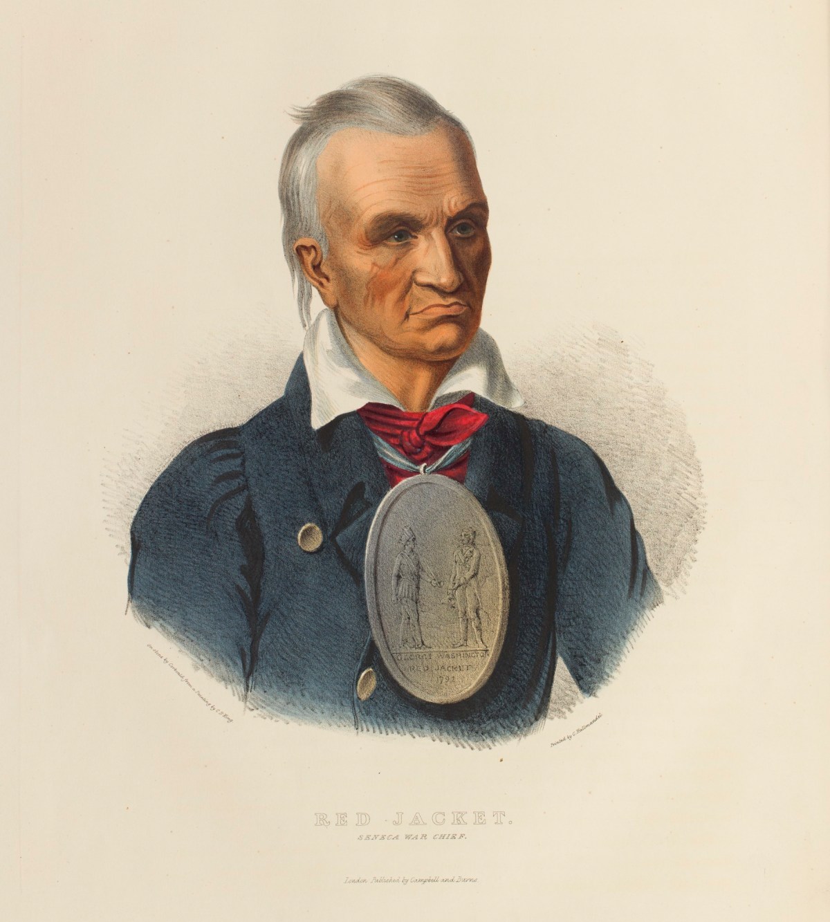 Charles Bird King, Red Jacket, Seneca war chief