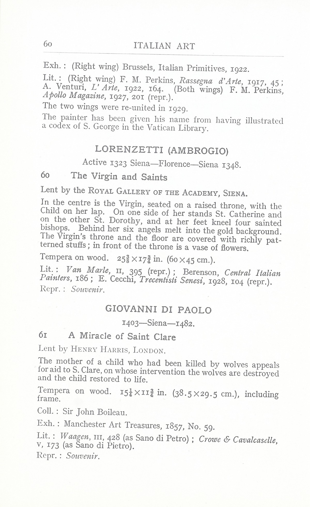Page 64 of 1930 - Exhibition of Italian Art 1200-1900